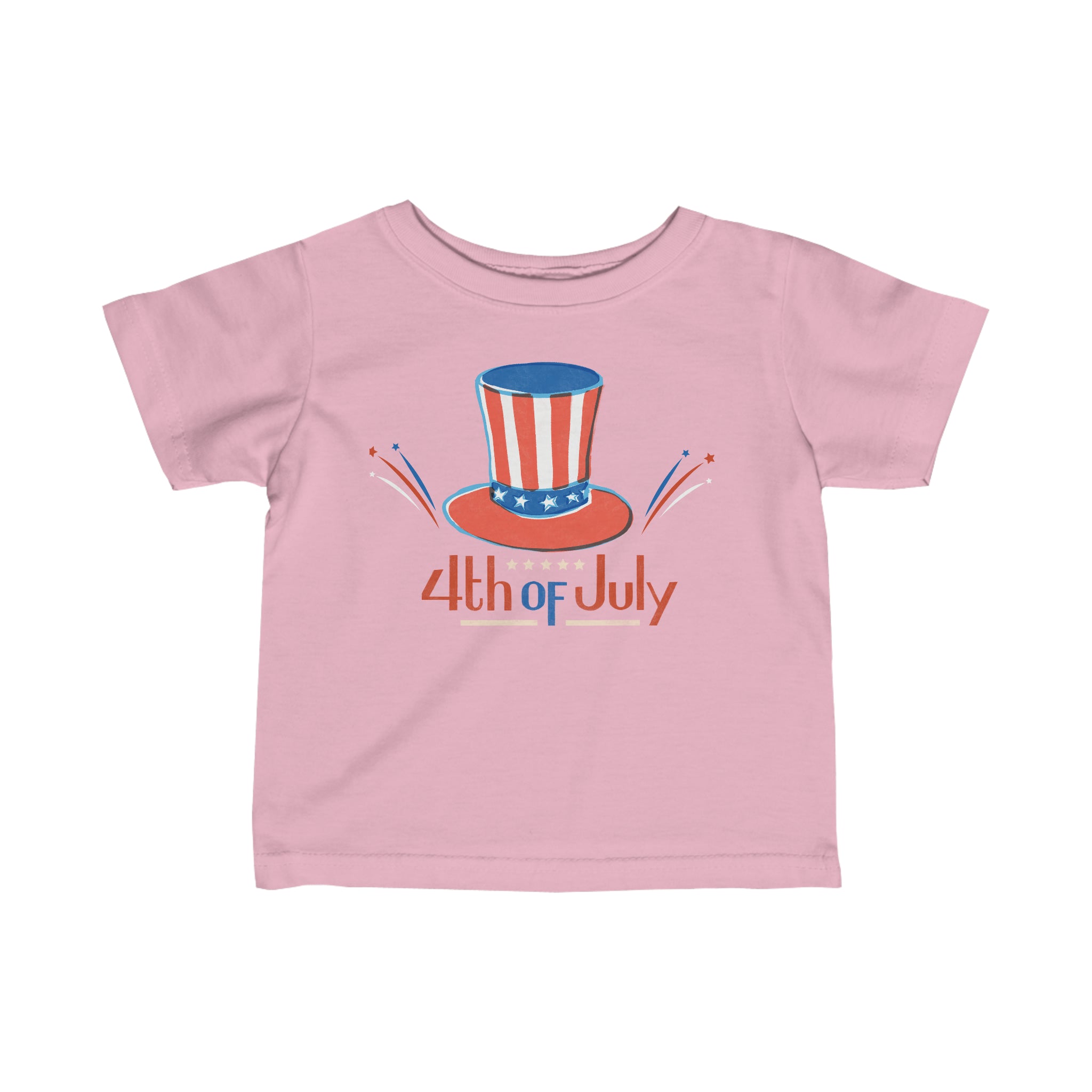 4th Of July Infant Fine Jersey Tee