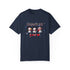 Snowman Crew Unisex Garment-Dyed T-shirt