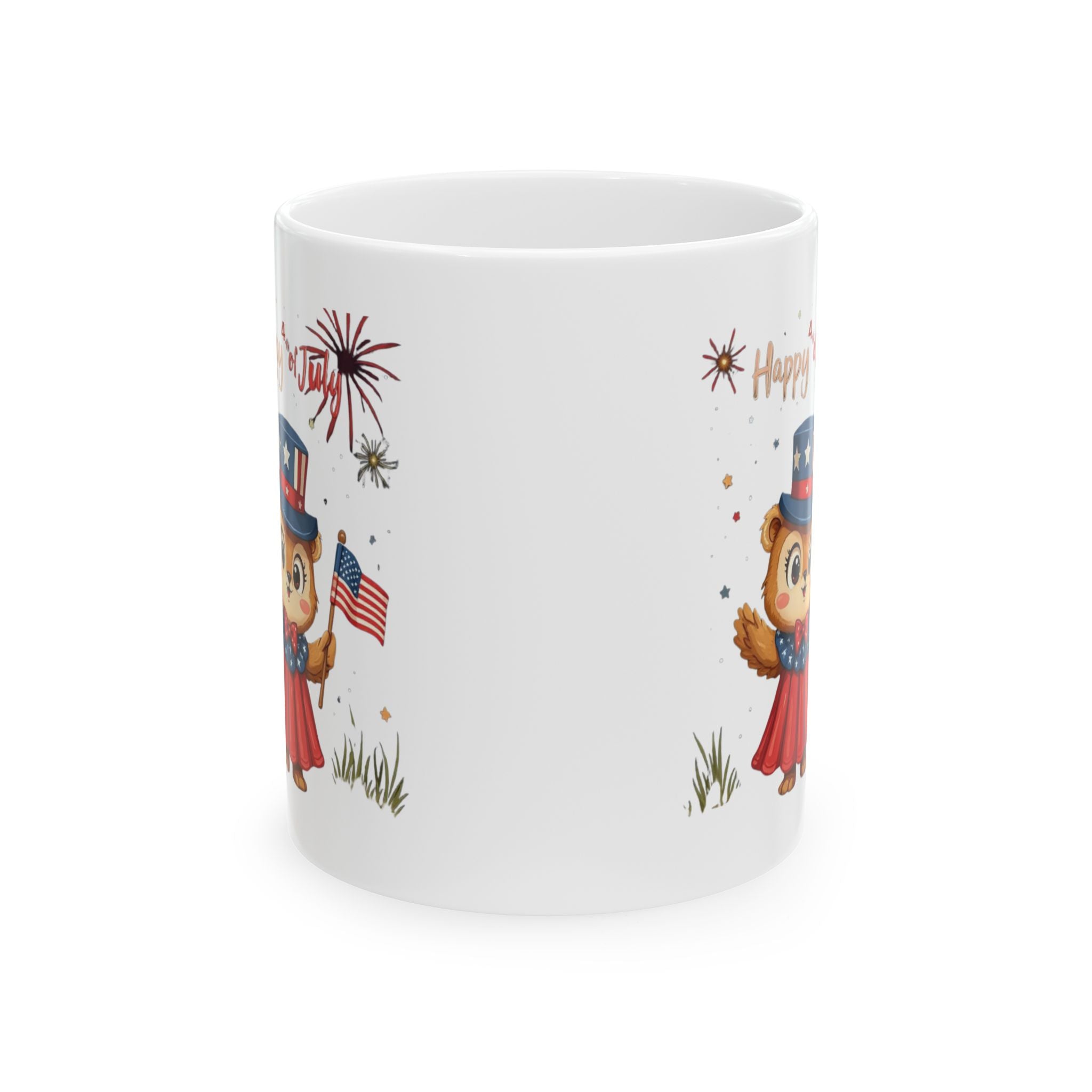 Happy Independence Day Ceramic Mug