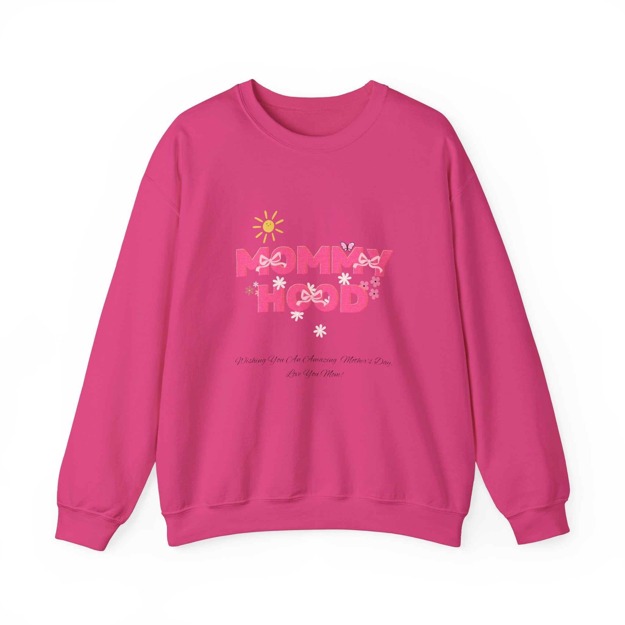 Mommy Hood Unisex Crewneck Sweatshirt