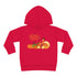 Happy Thanksgiving Turkey Toddler Pullover Fleece Hoodie
