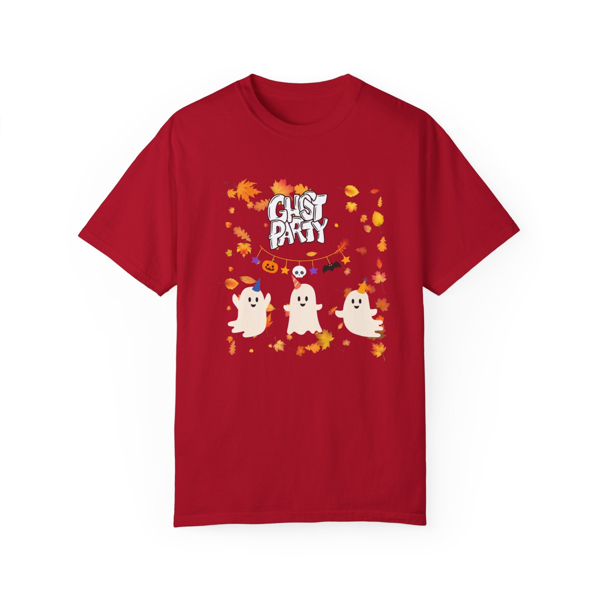 Ghost Party Unisex Garment-Dyed T-shirt