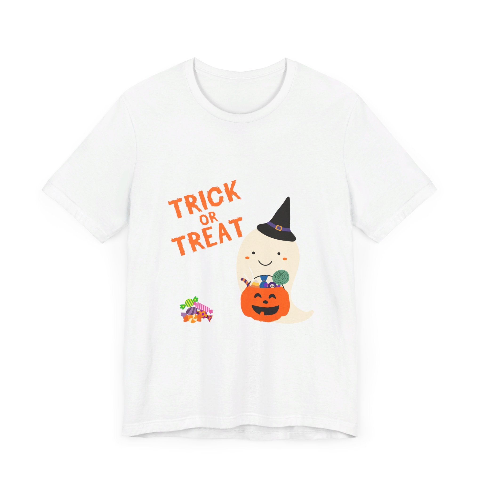 Trick or Treat Unisex Jersey Short Sleeve Tee