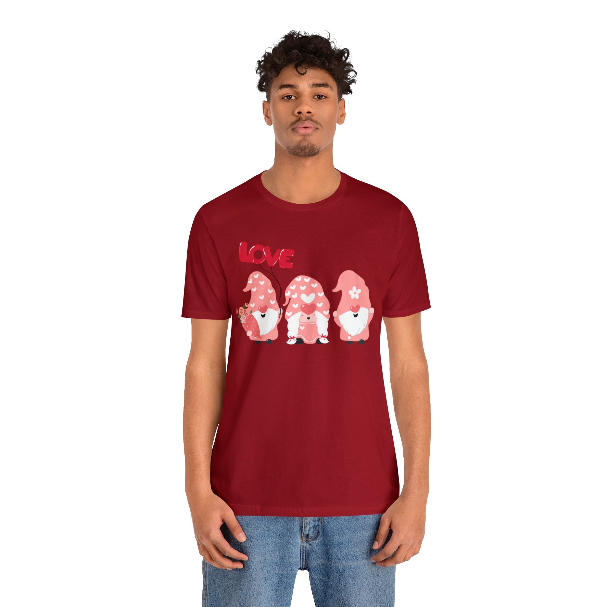 Love Gnome Day Unisex Jersey Short Sleeve Tee
