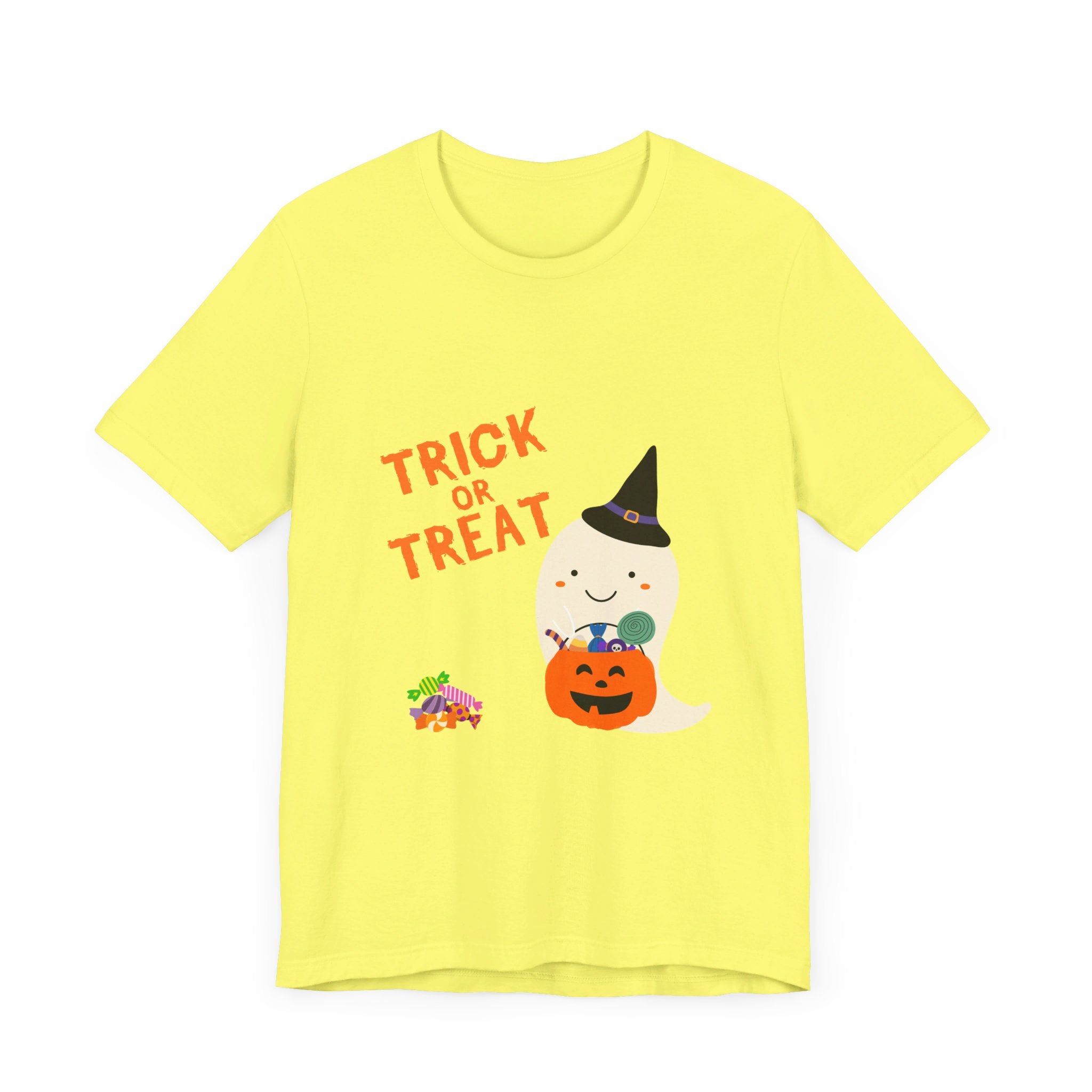 Trick or Treat Unisex Jersey Short Sleeve Tee
