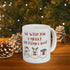 We Wish You A Merry Christmas Boo Ceramic Mug 11oz