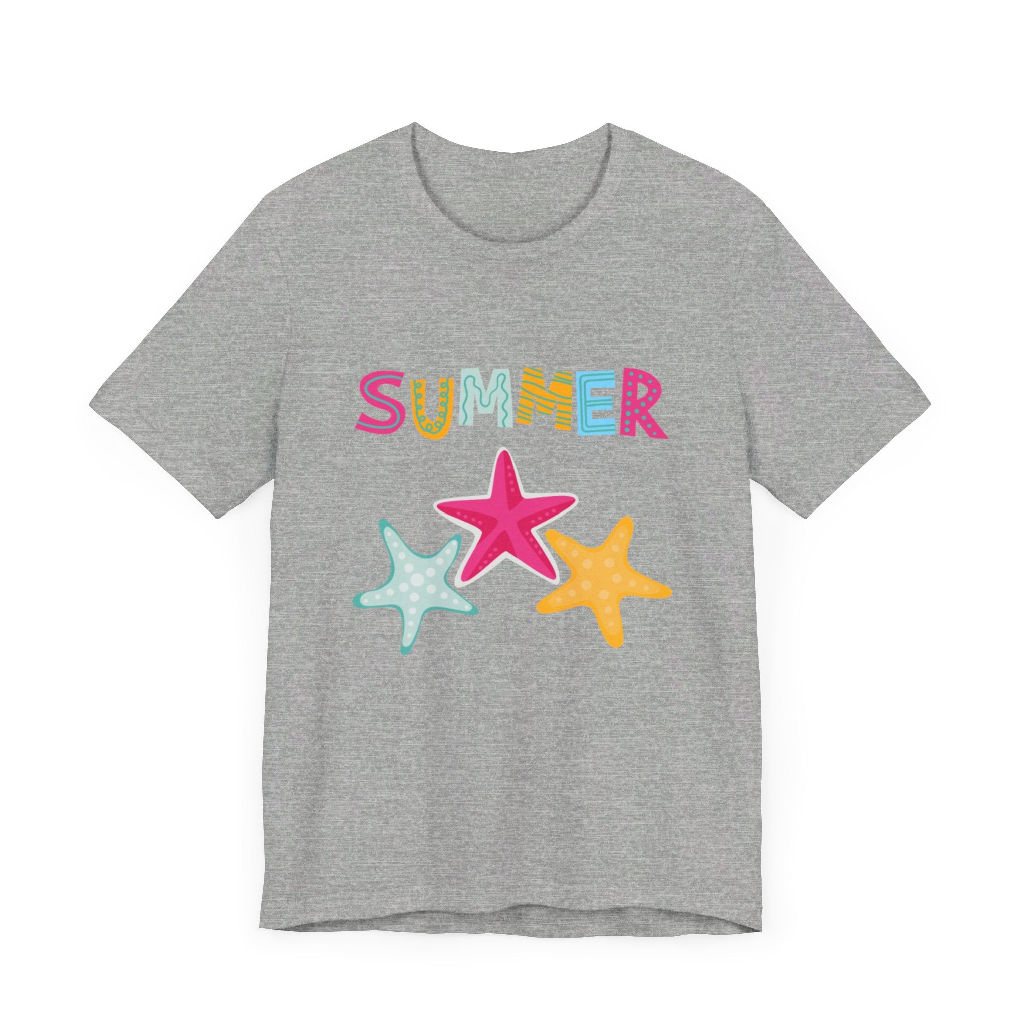 Summer Starfish Unisex Jersey Short Sleeve Tee