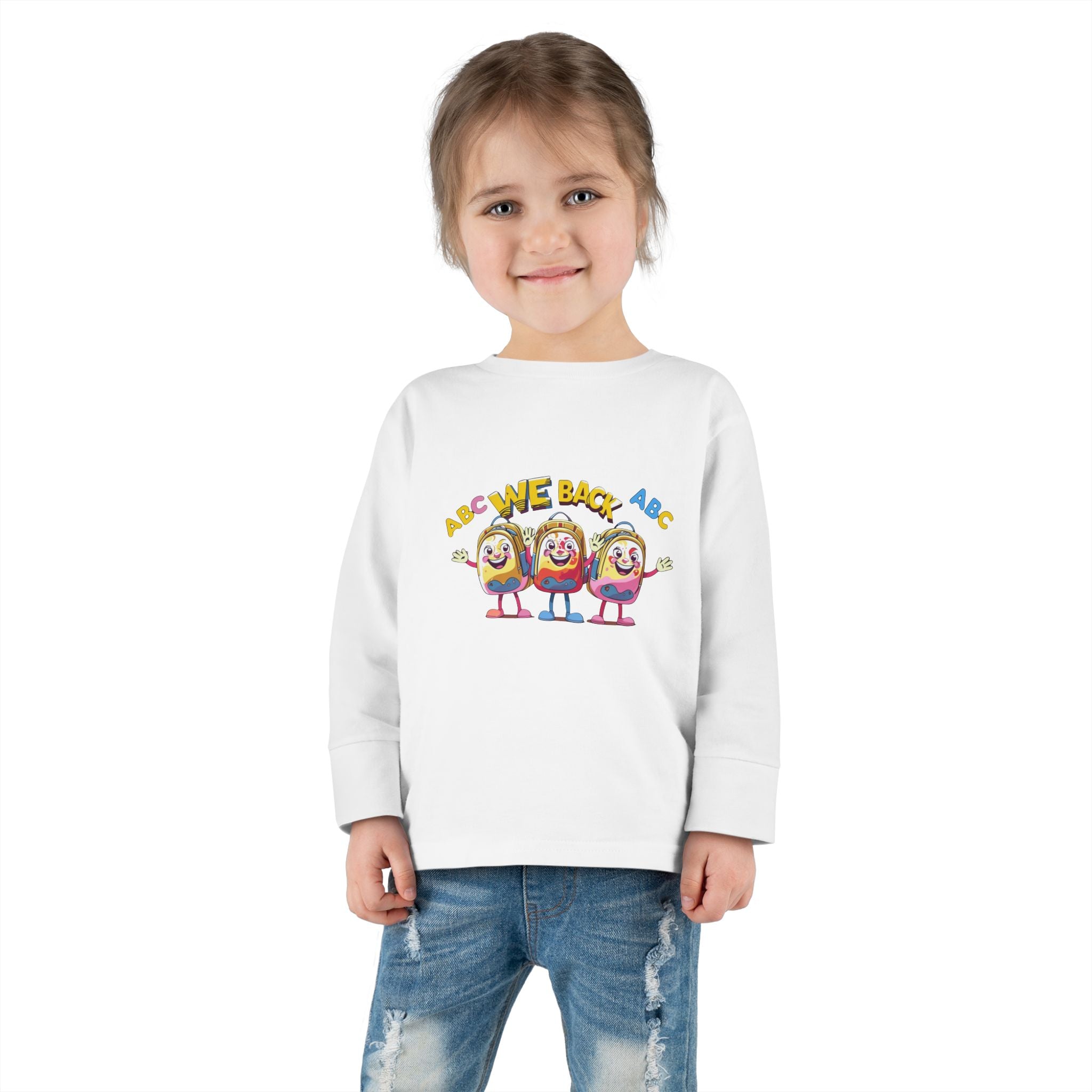 We Back Toddler Long Sleeve Tee