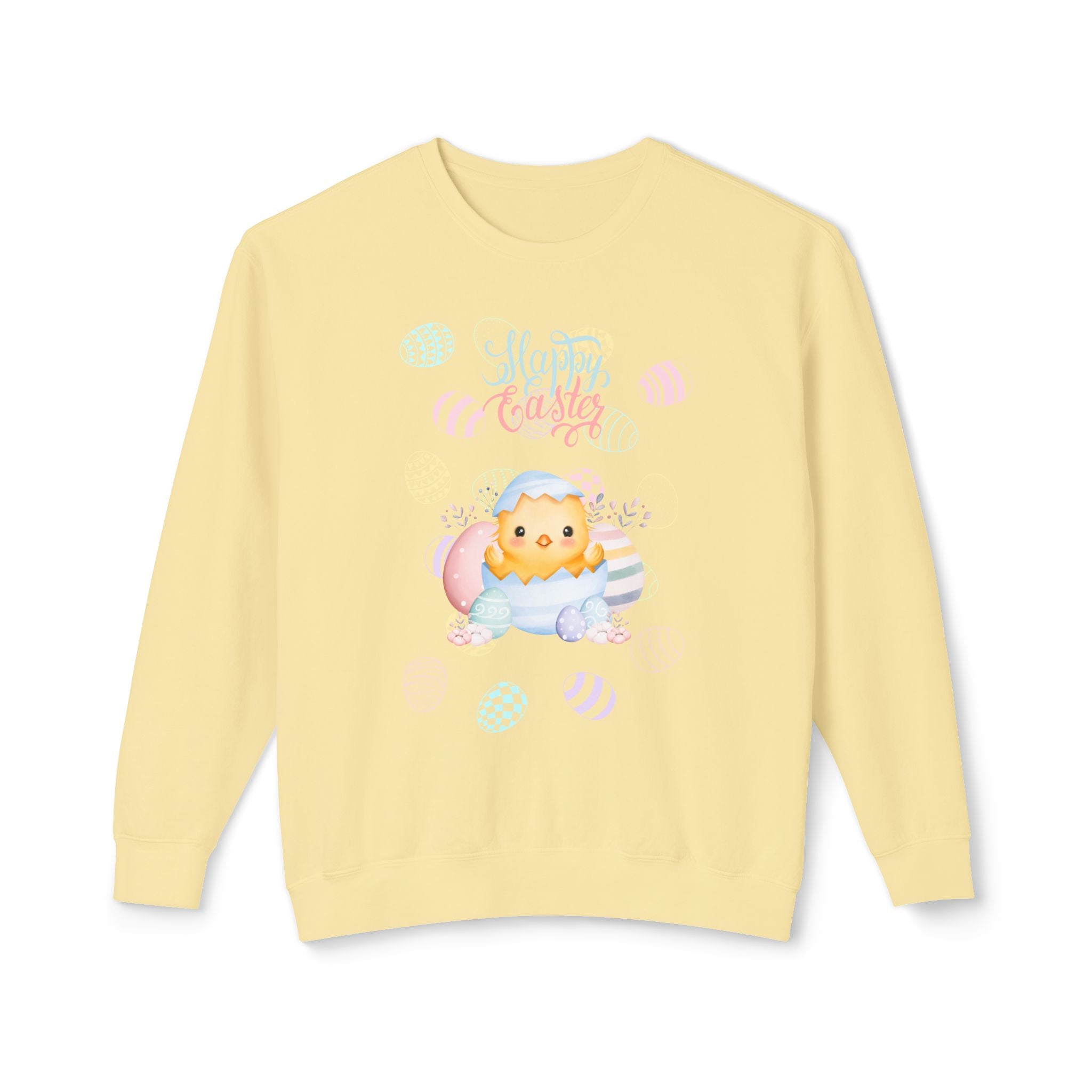 Chick Happy Easter Crewneck Sweatshirt