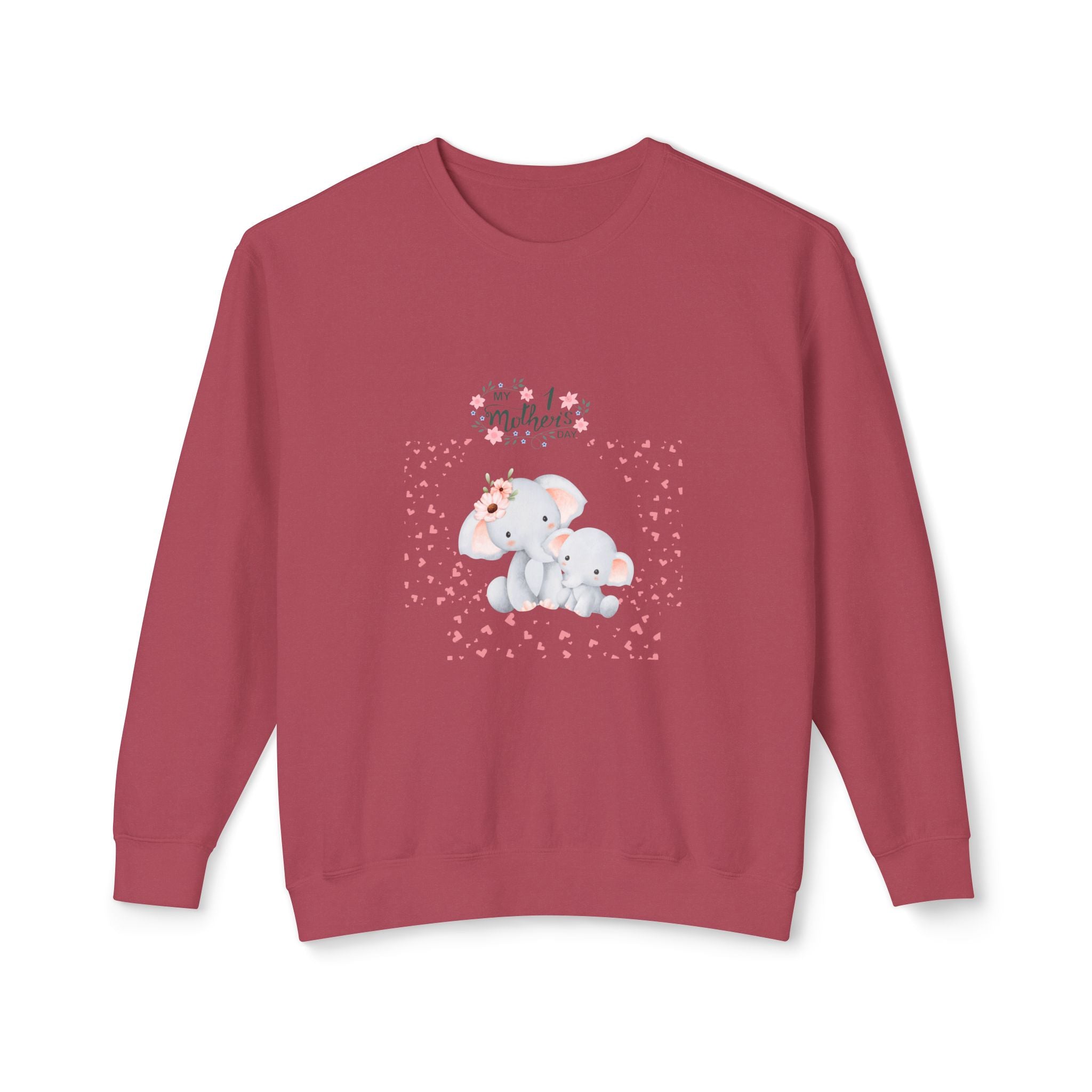 My 1st Mother's Day Unisex Lightweight Crewneck