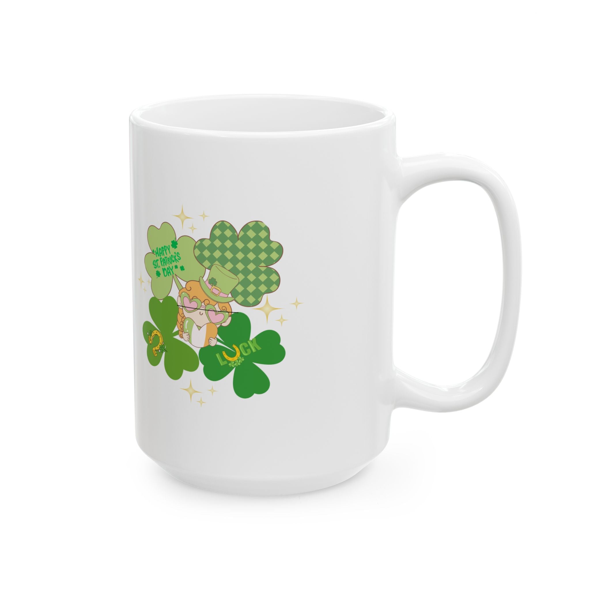 Retro St. Paddy's Day Ceramic Mug  (11oz, 15oz)