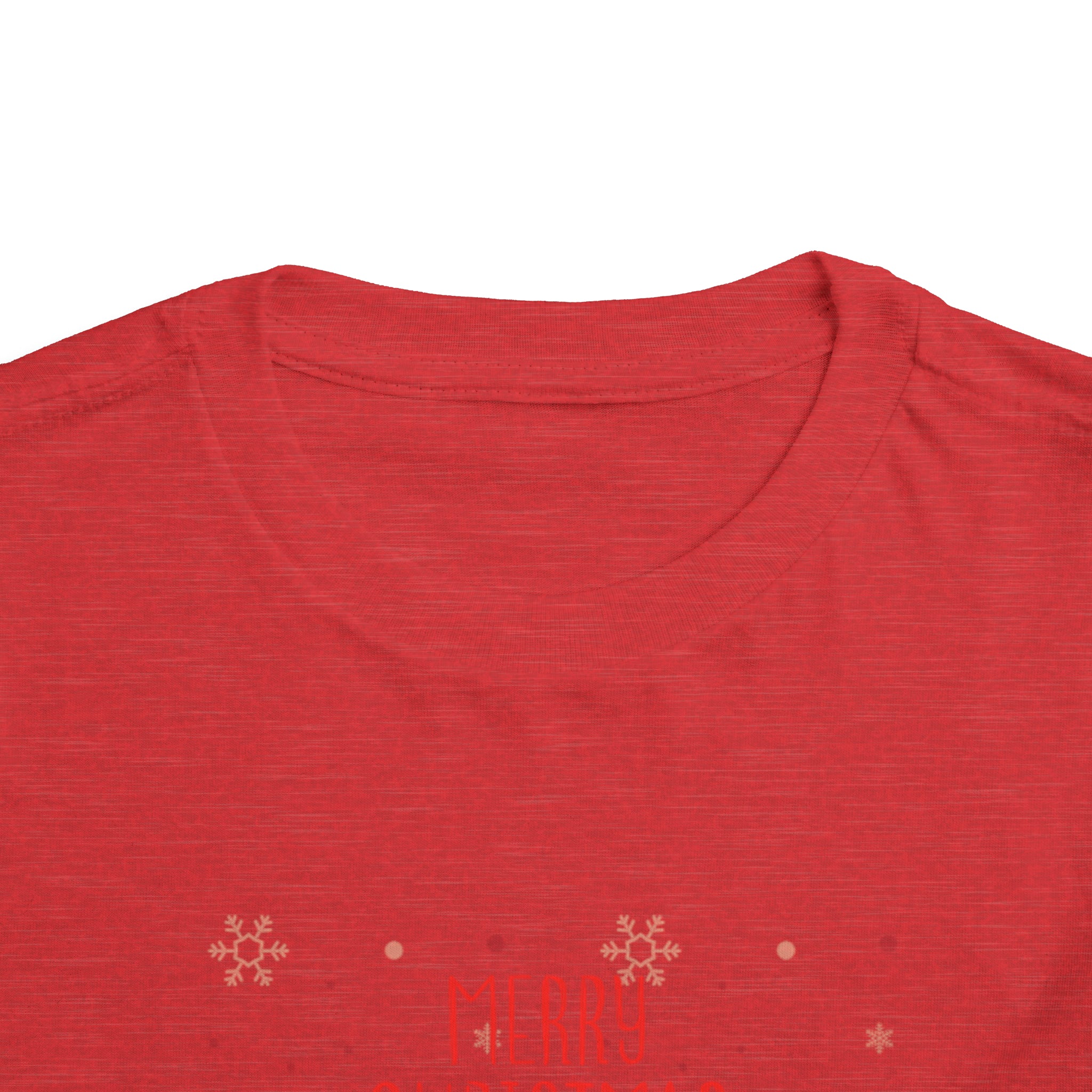 Merry Xmas Crew Toddler Short Sleeve Tee