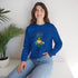 Blessed & Lucky Unisex Crewneck Sweatshirt for St. Patrick's Day