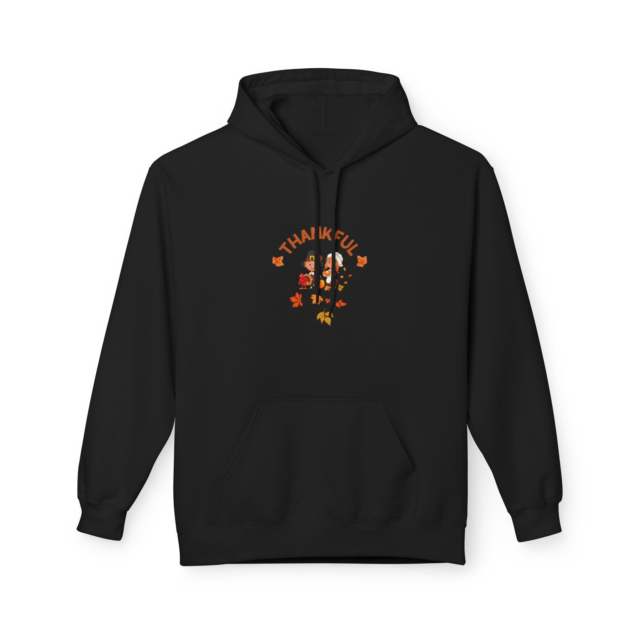 Pilgrims Turkey Day Unisex Midweight Softstyle Fleece Hoodie