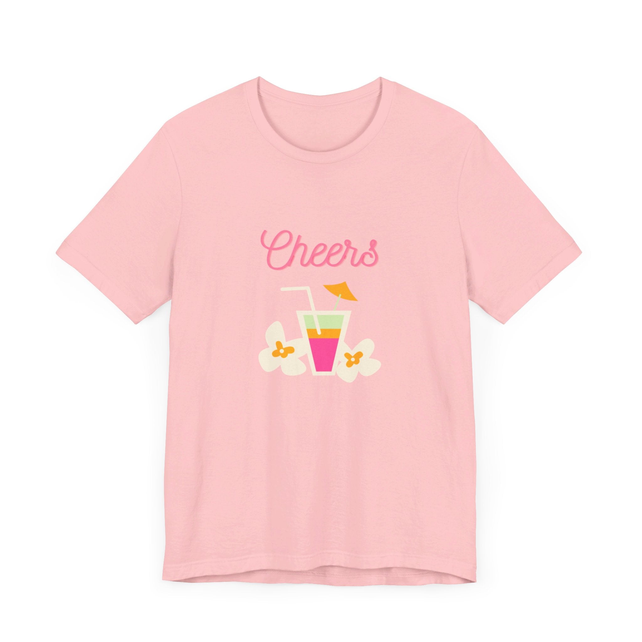 Cheers To Summer Unisex Jersey Short Sleeve Tee