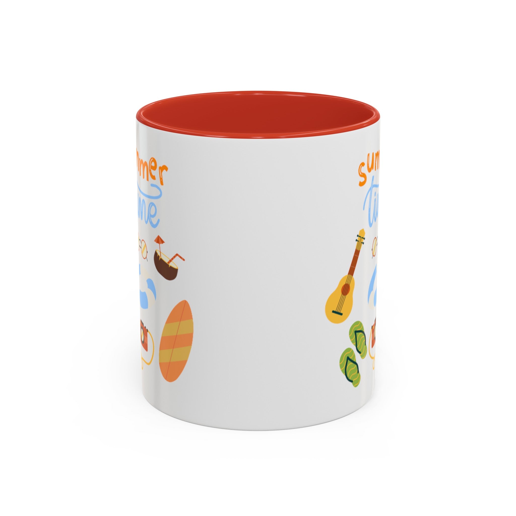 Summertime Fun Accent Coffee Mug (11, 15oz)