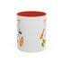 Summertime Fun Accent Coffee Mug (11, 15oz)