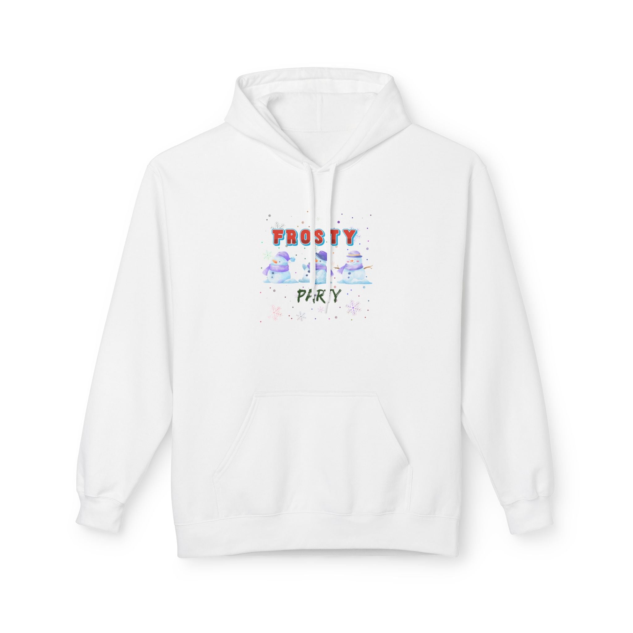 Frosty Party Unisex Midweight Softstyle Fleece Hoodie