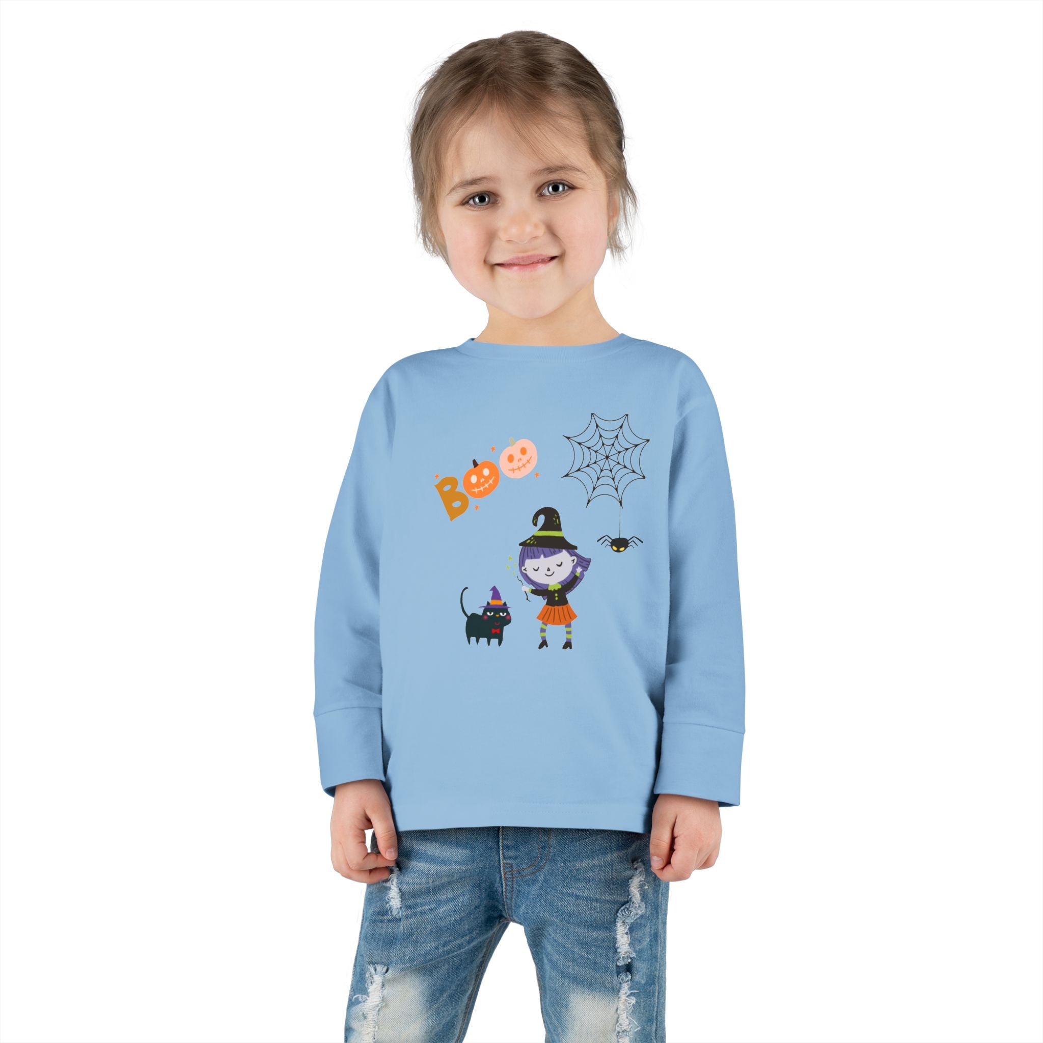 Boo Party Toddler Long Sleeve Tee