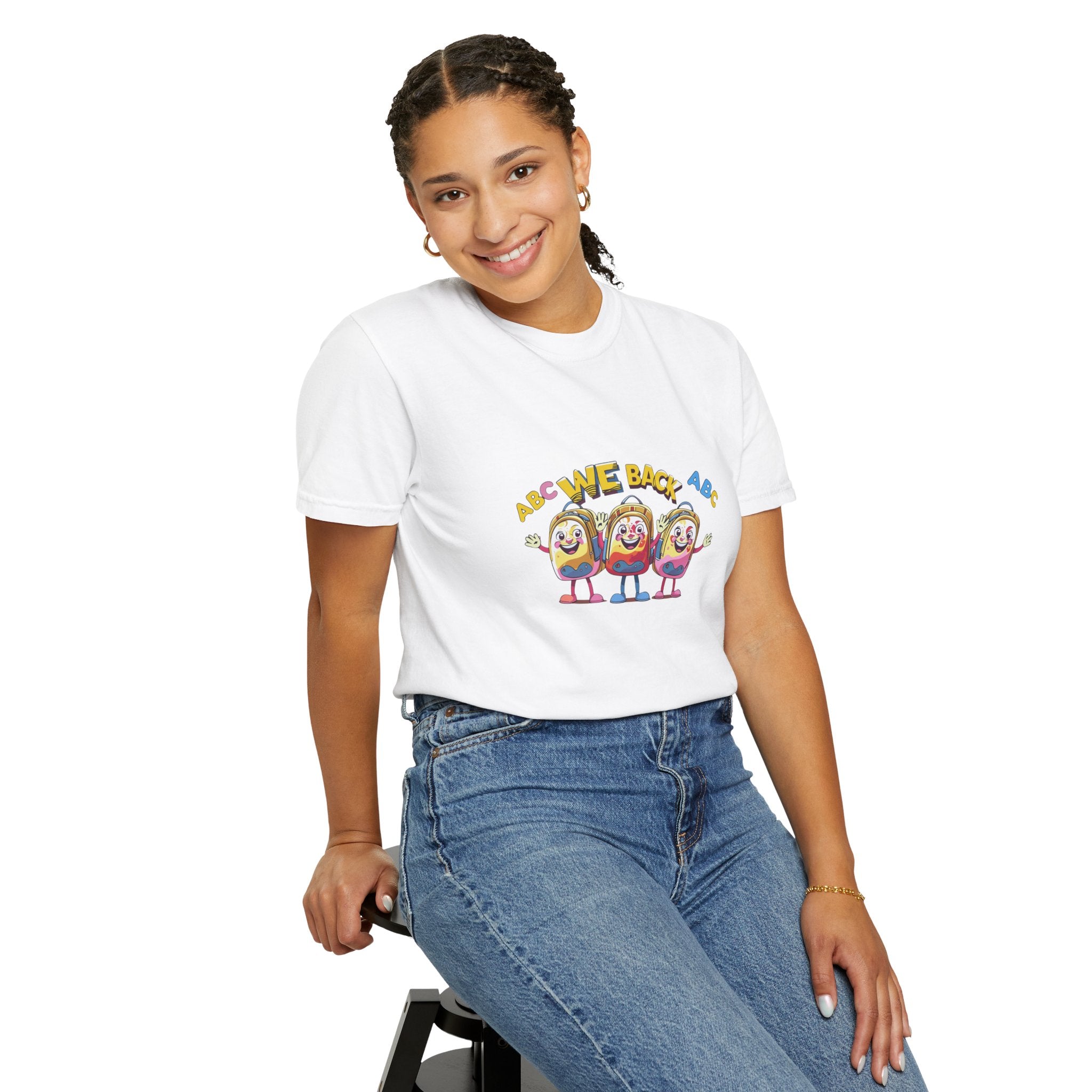 We Back Unisex Garment-Dyed T-shirt
