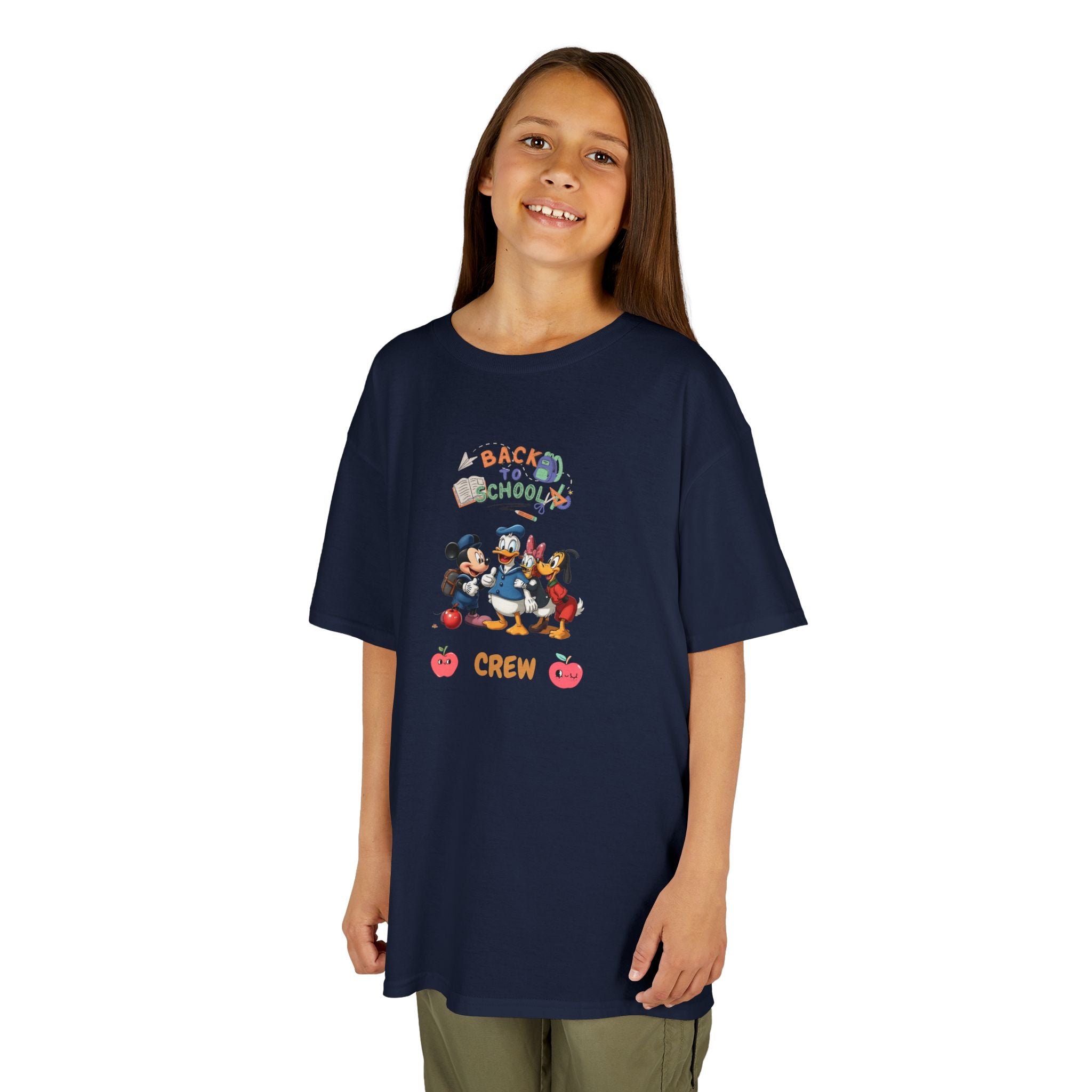 Back to School Crew Kids Heavy Cotton Tee