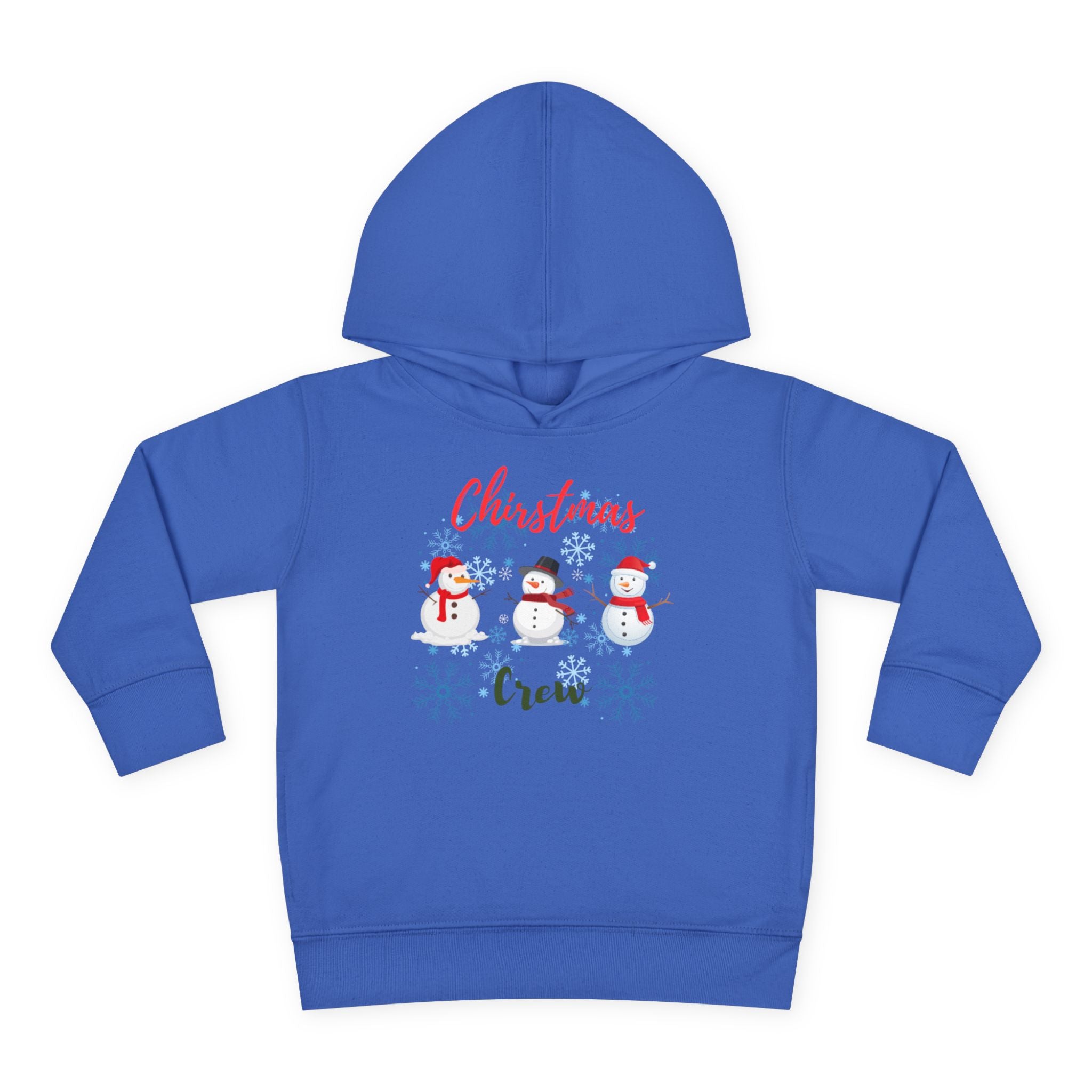 Christmas Crew Toddler Pullover Fleece Hoodie