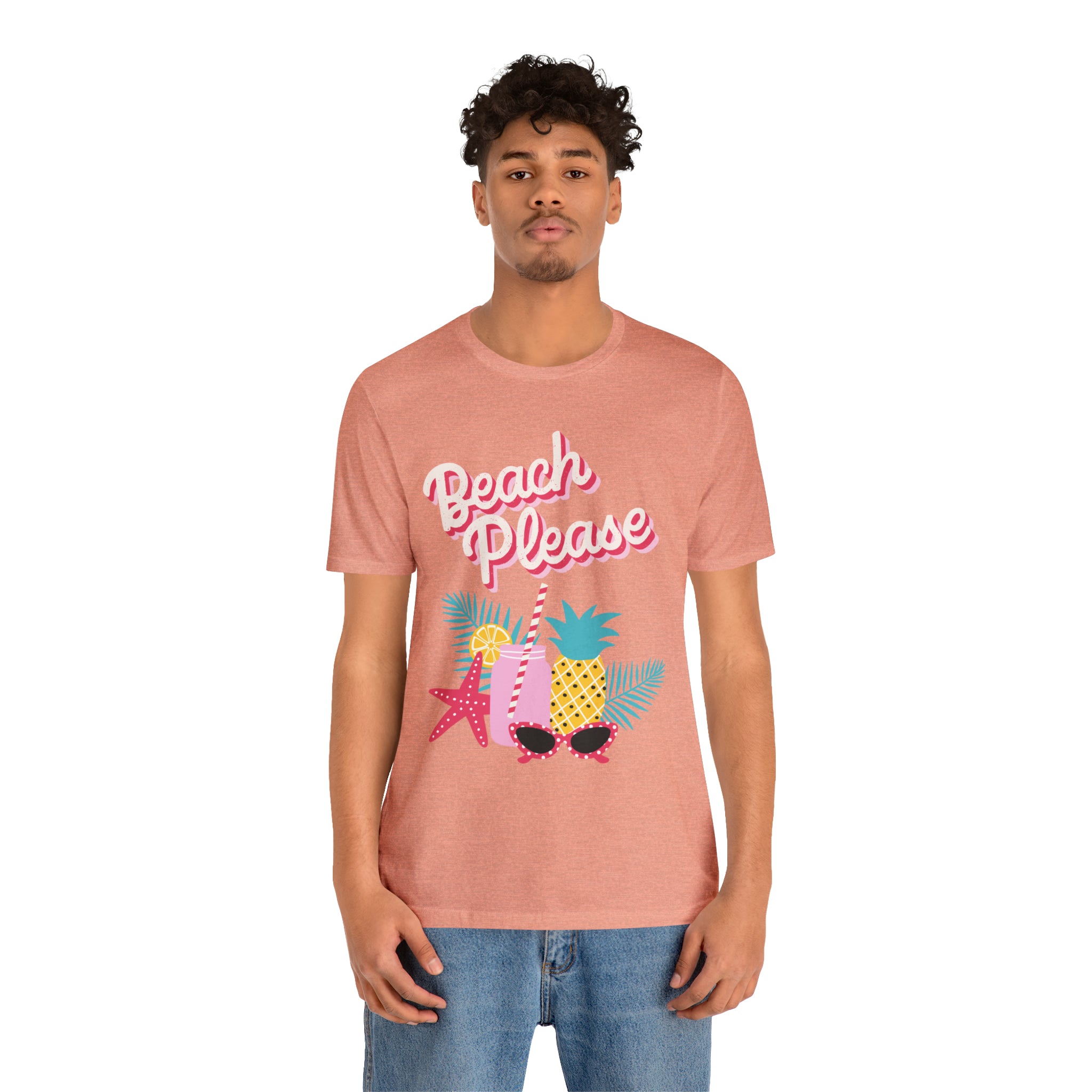 Beach Please Unisex Jersey Short Sleeve Tee