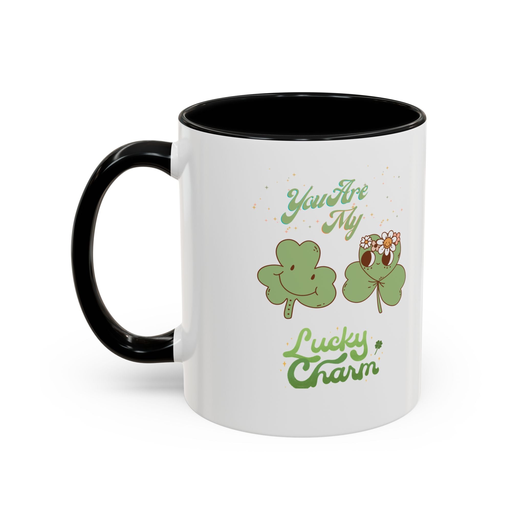 You're my Lucky Charm Accent Coffee Mug - St. Patrick's Day Gift