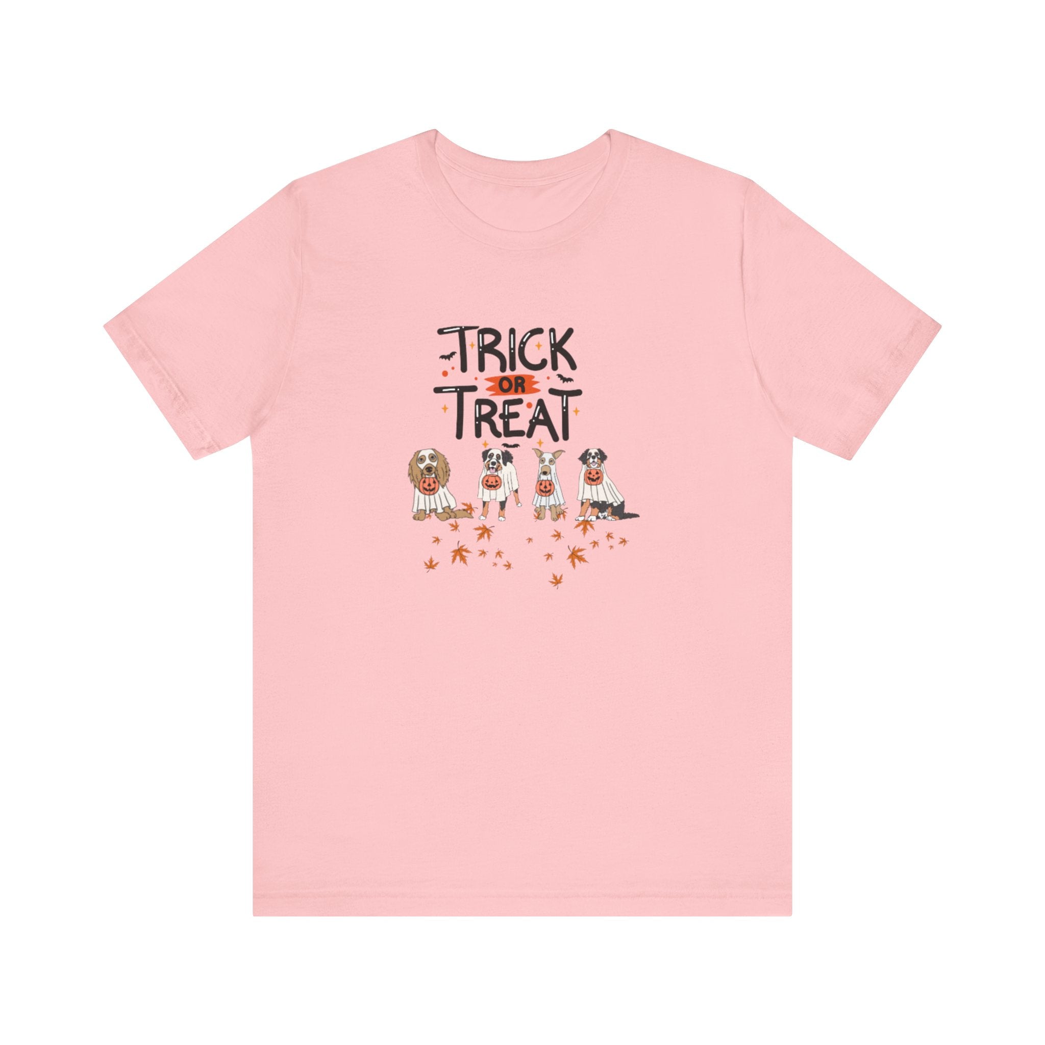 Pooch Trick or Treat Unisex Jersey Short Sleeve Tee