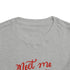 Meet Me Under The Mistletoe Toddler Short Sleeve Tee
