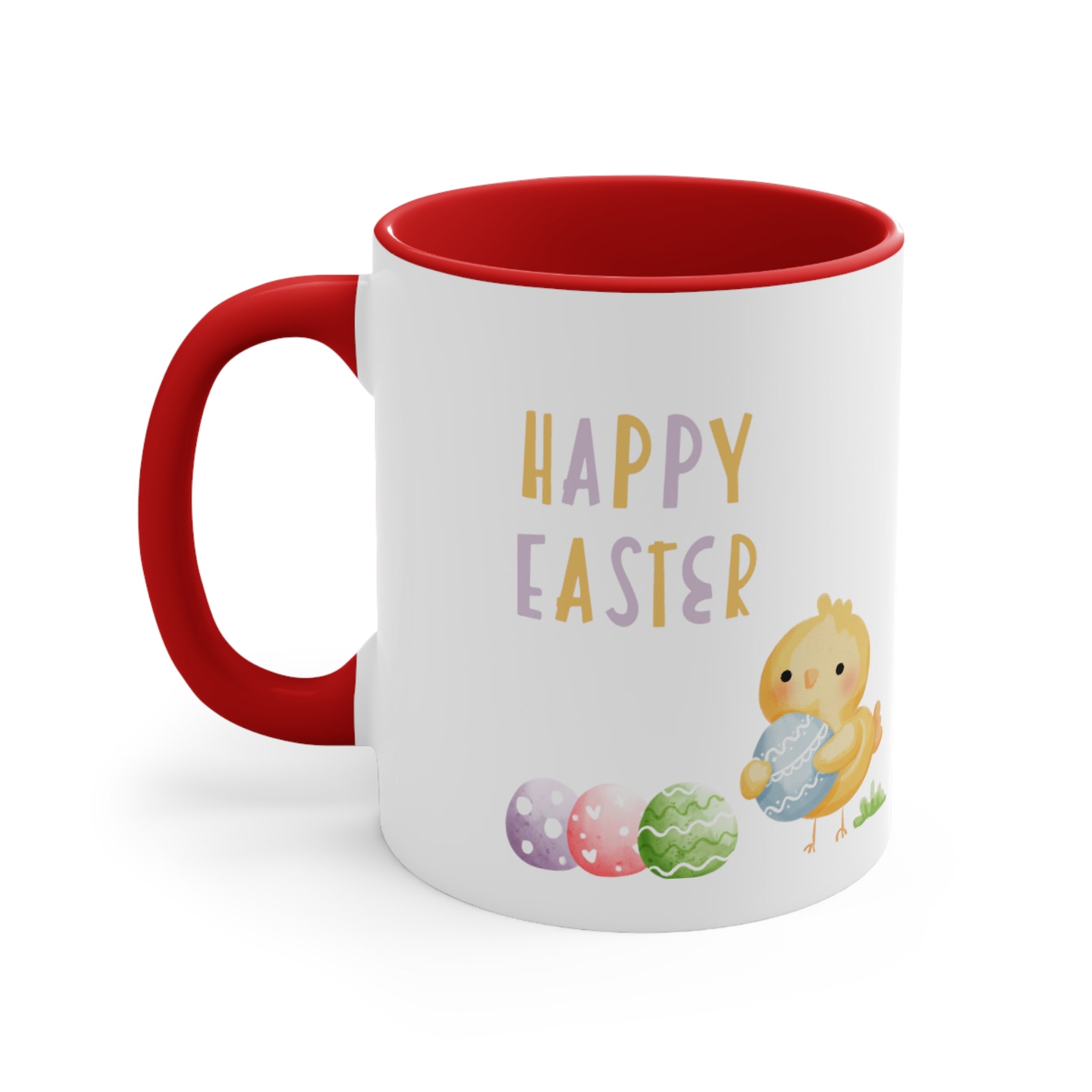 Wishing You A Happy Easter Accent Coffee Mug, 11oz