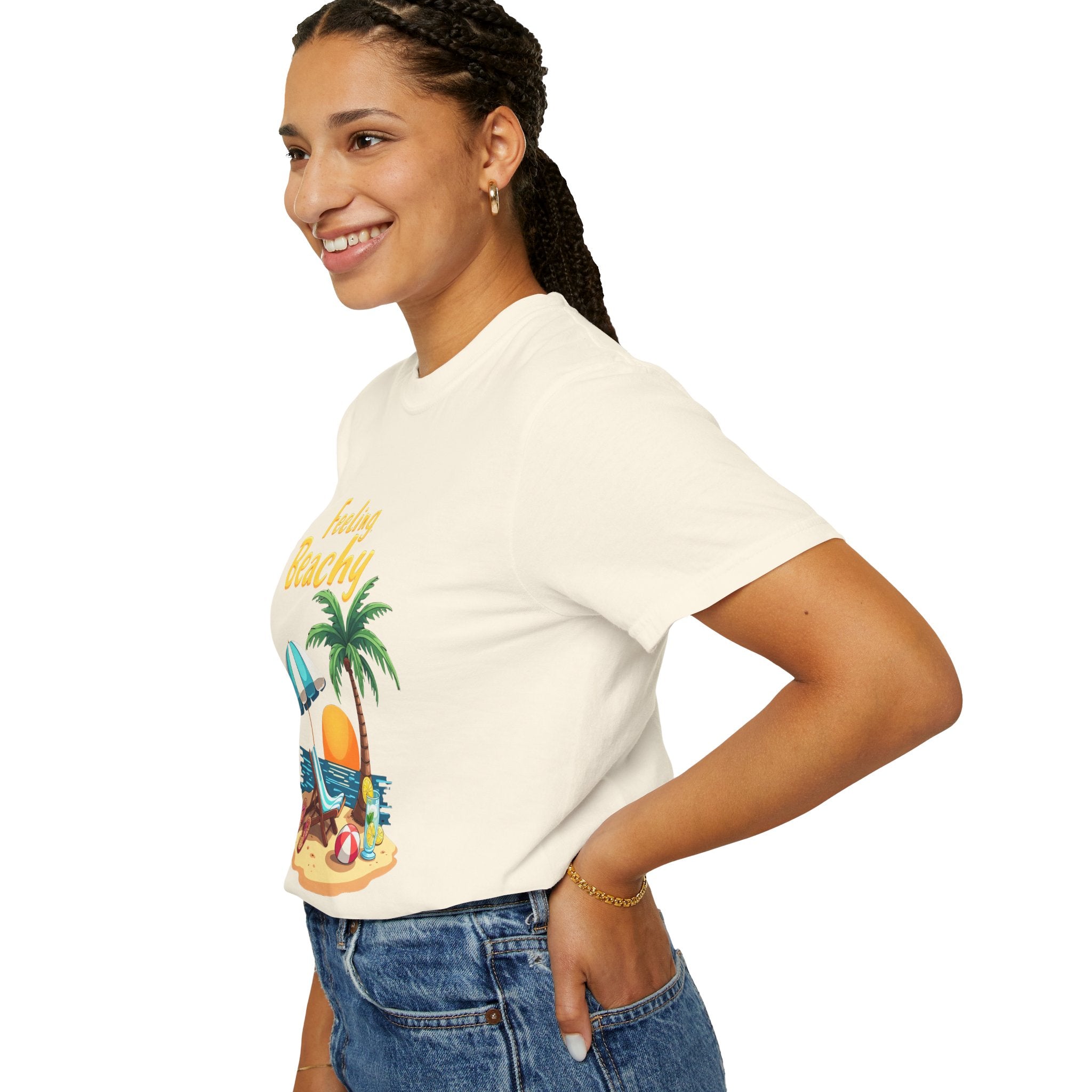 Feeling Beachy Tee, Unisex Casual Wear