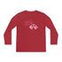 Will You Be My Forever Valentine?? Youth Long Sleeve Competitor Tee