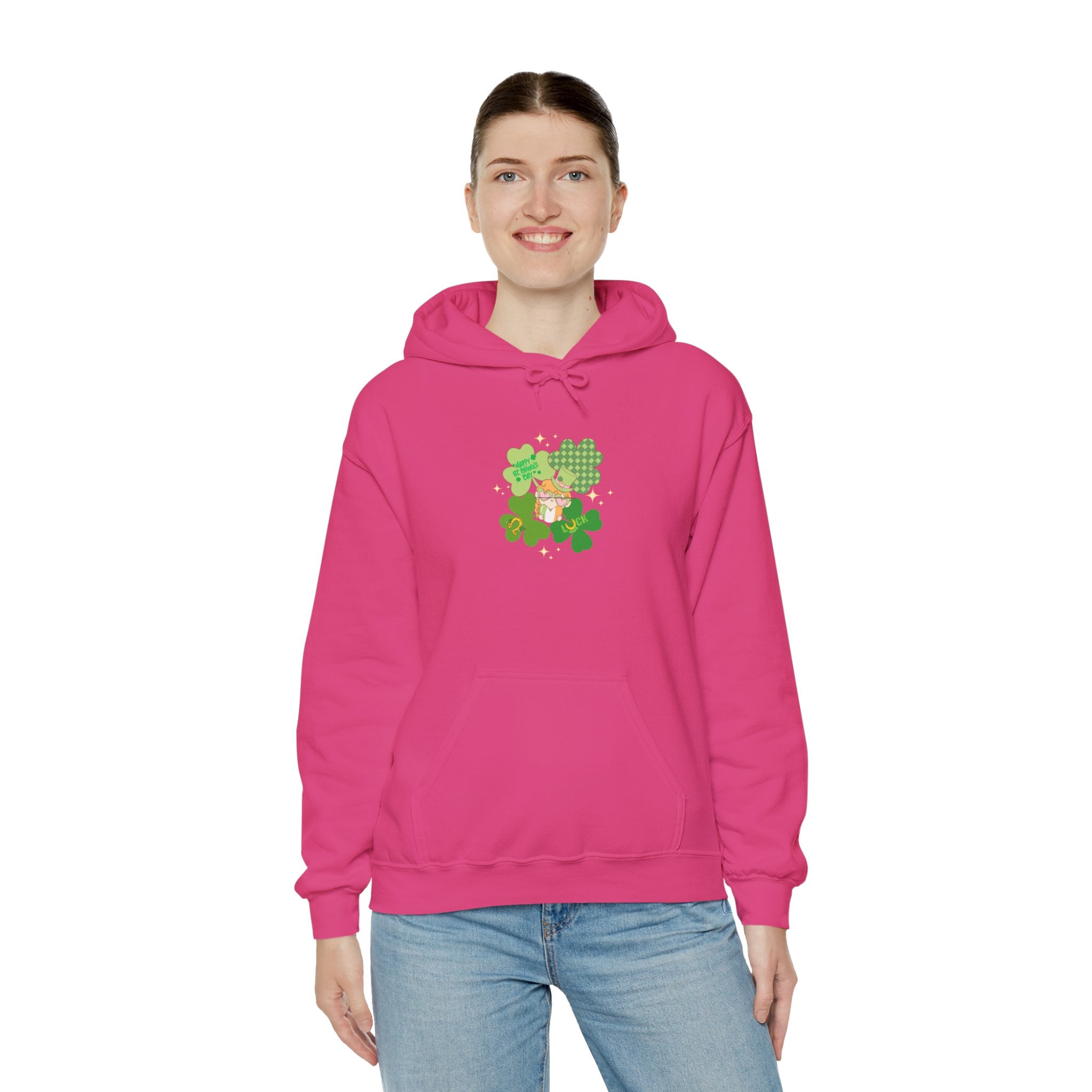 Retro St. Patty's Day Unisex Hooded Sweatshirt