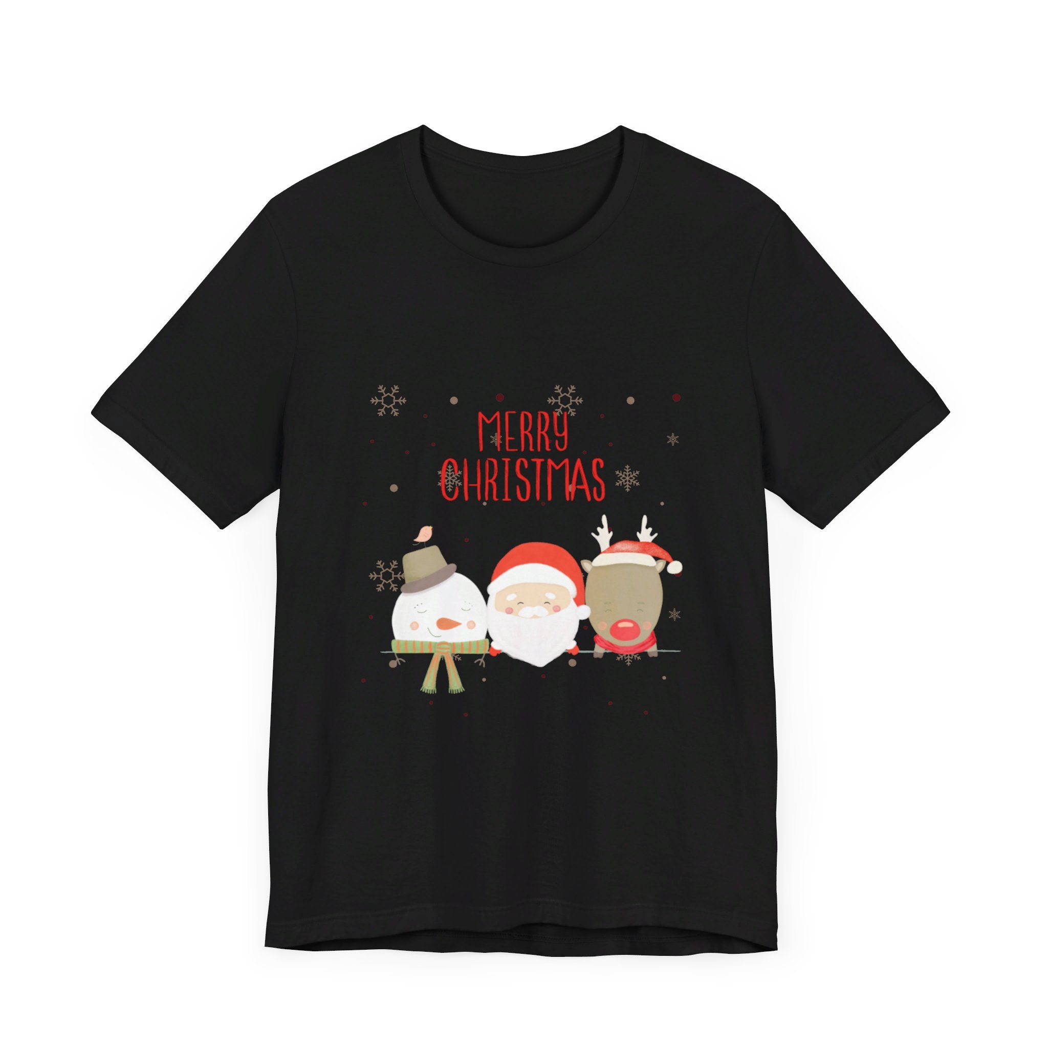 Merry Xmas Crew Unisex Jersey Short Sleeve Tee