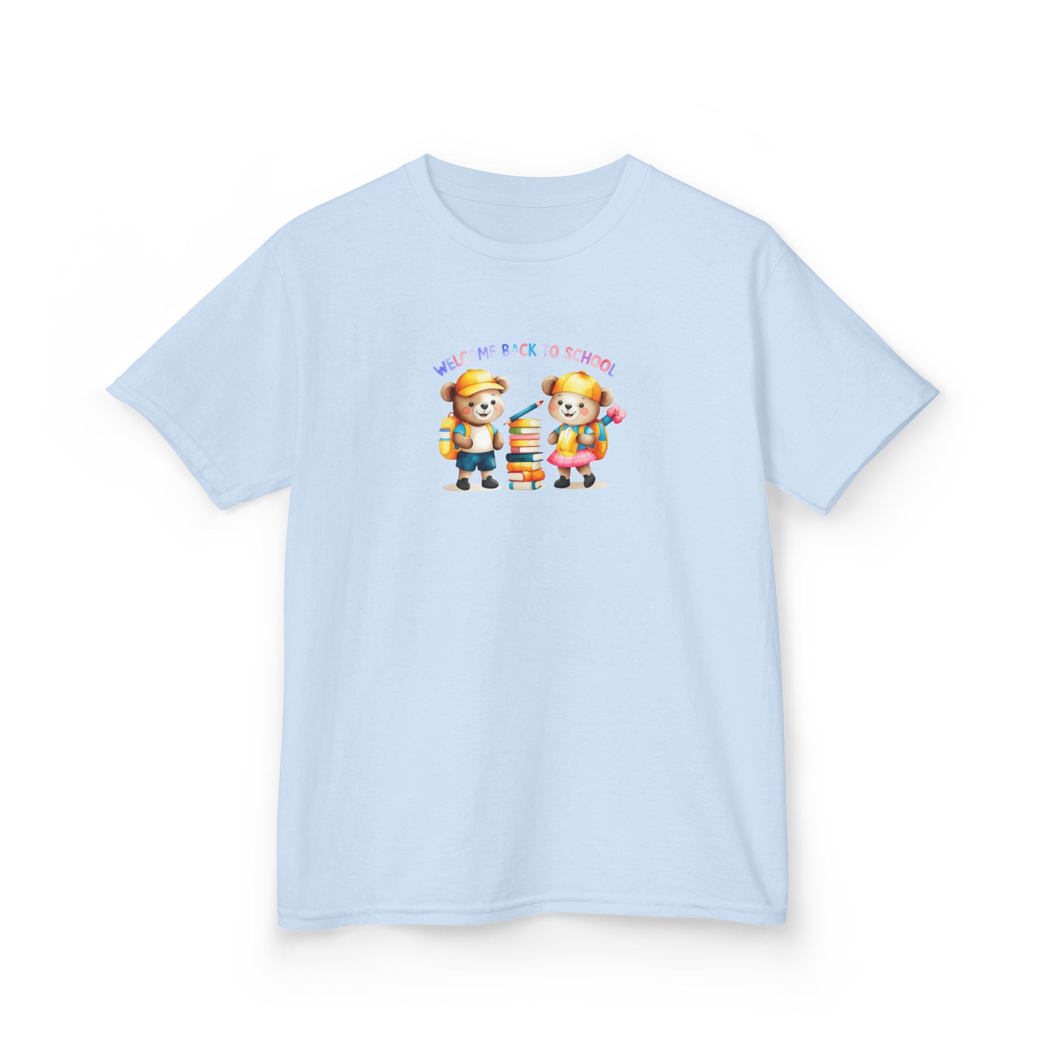 Welcome Back to School Kids Heavy Cotton Tee
