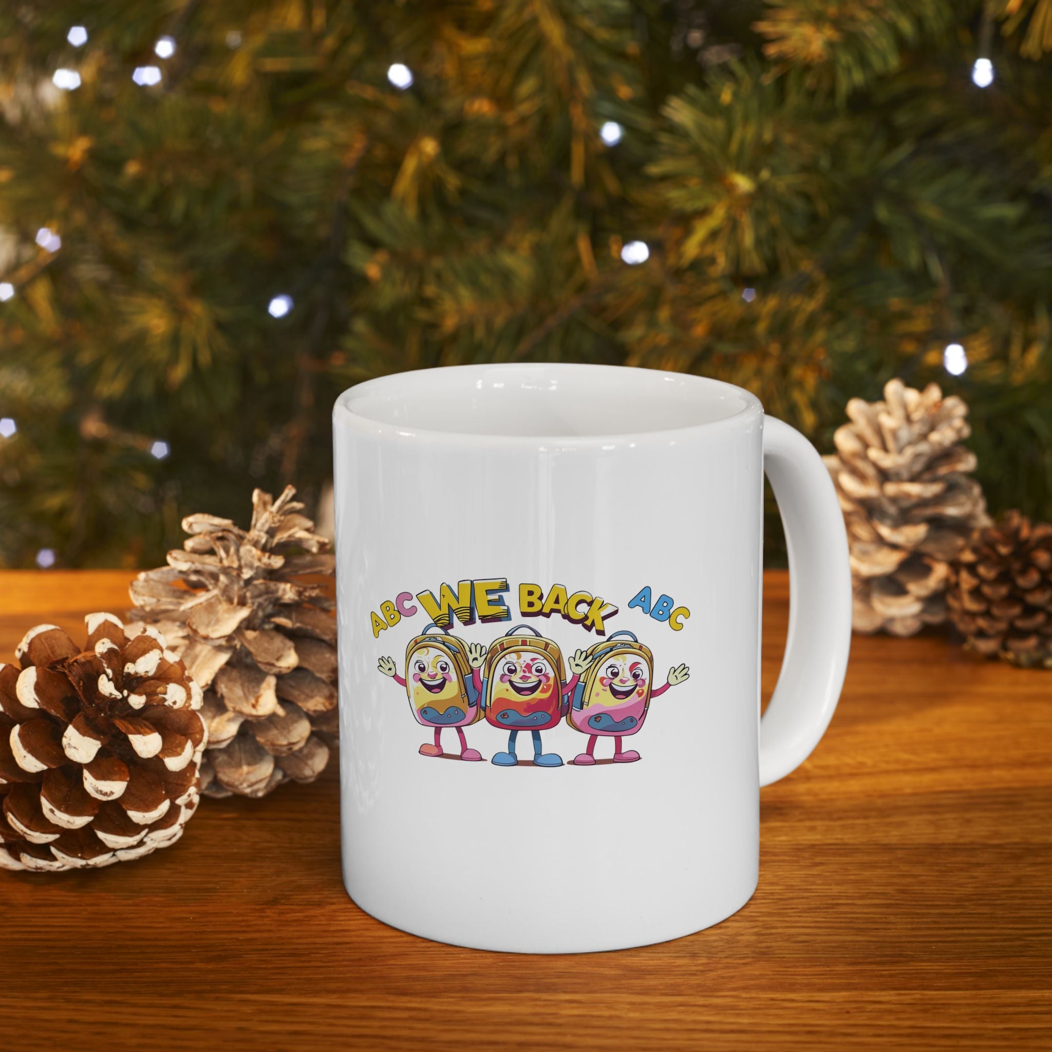 We Back Ceramic Mug