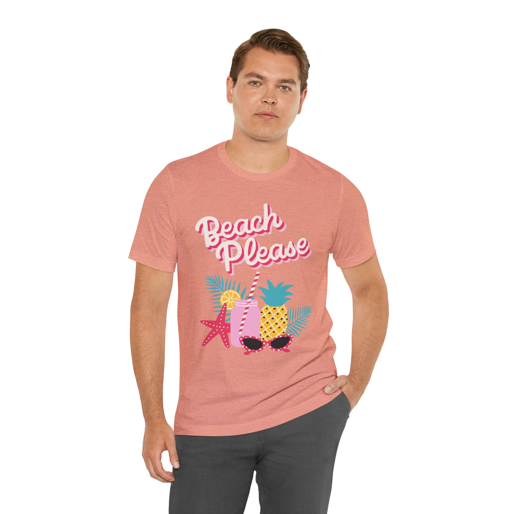 Beach Please Unisex Jersey Short Sleeve Tee