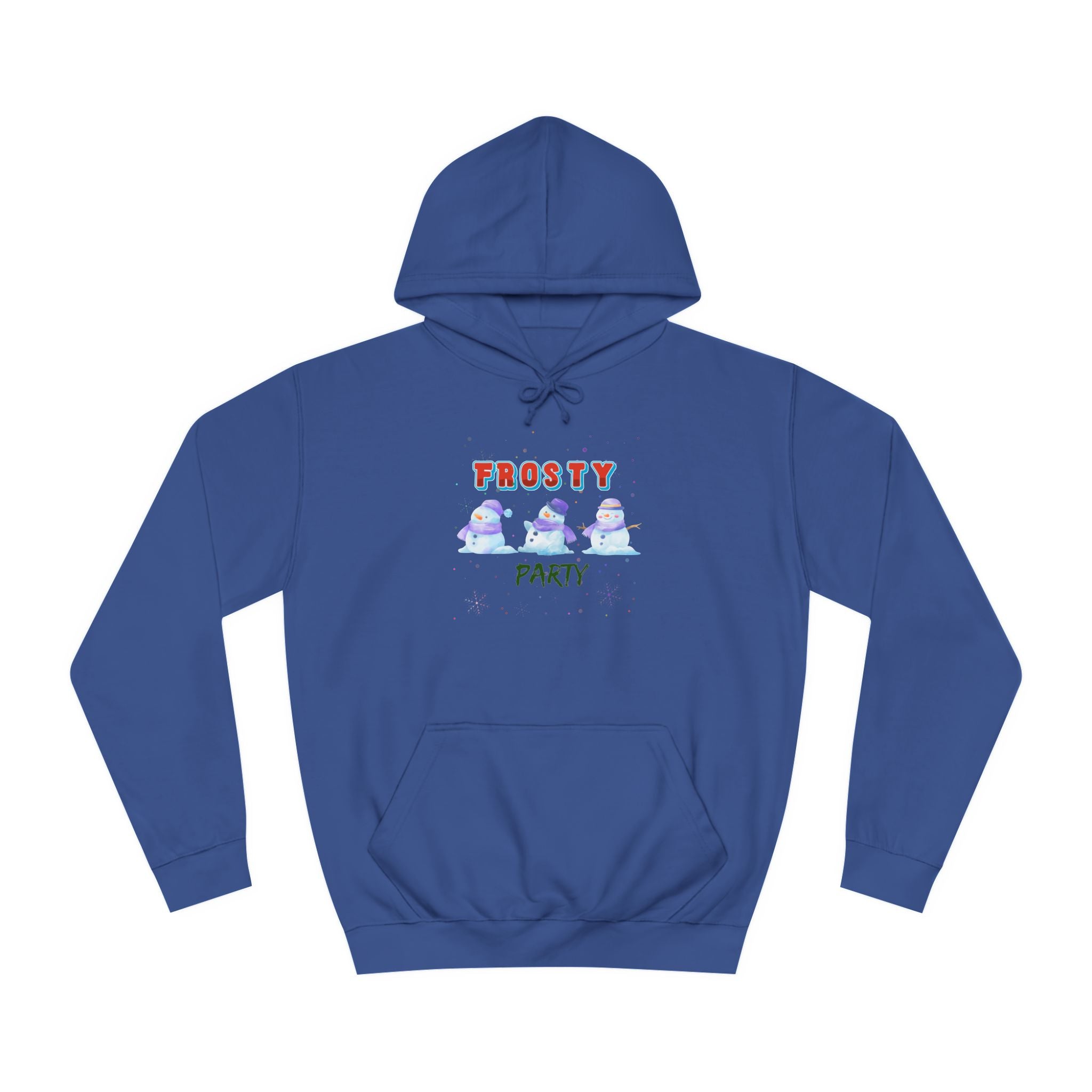 Frosty Party Unisex College Hoodie