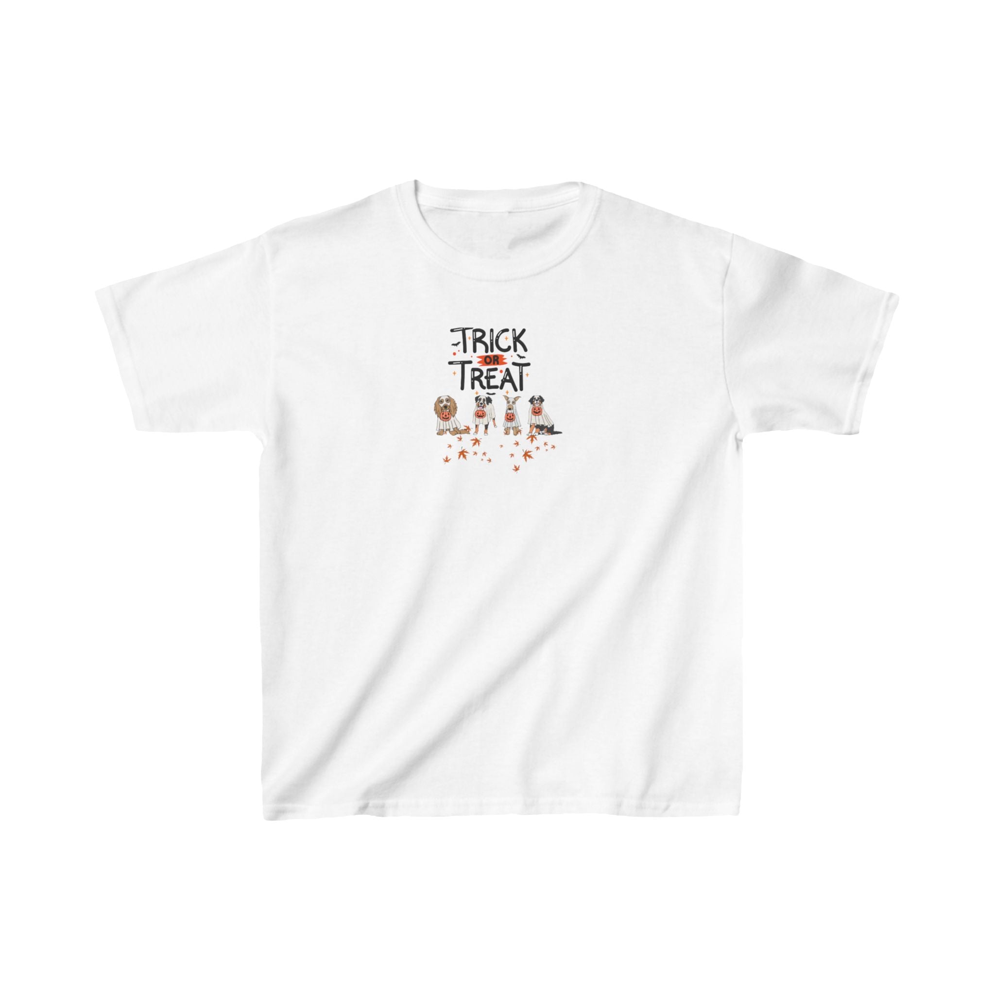 Pooch Trick or Treat Kids Heavy Cotton™ Tee