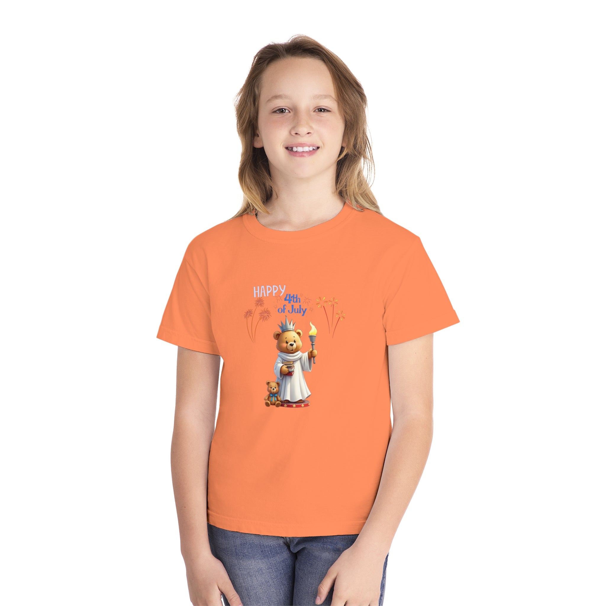 Lady Liberty Youth Midweigth Tee