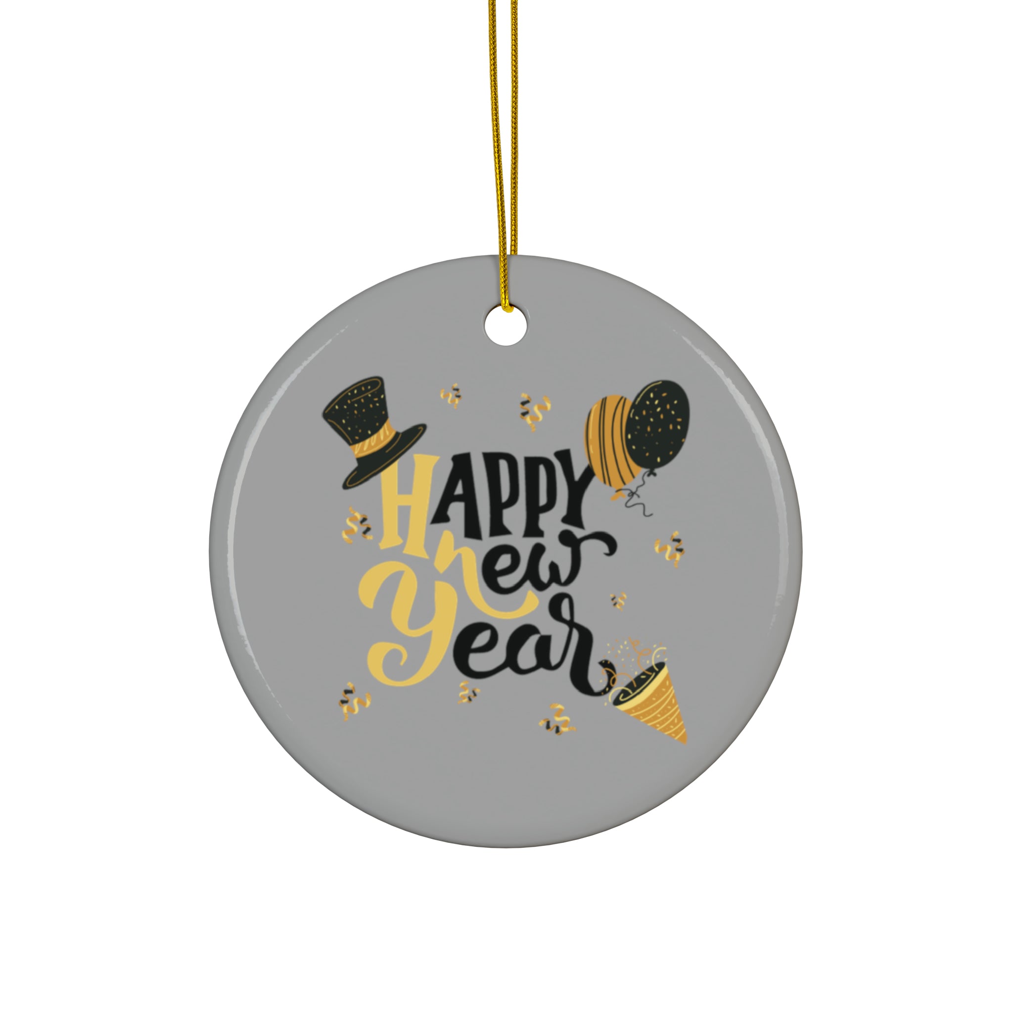 Wishing You A Great Year Ahead! Ceramic Ornaments (1pc, 3pcs, 5pcs, 10pcs)