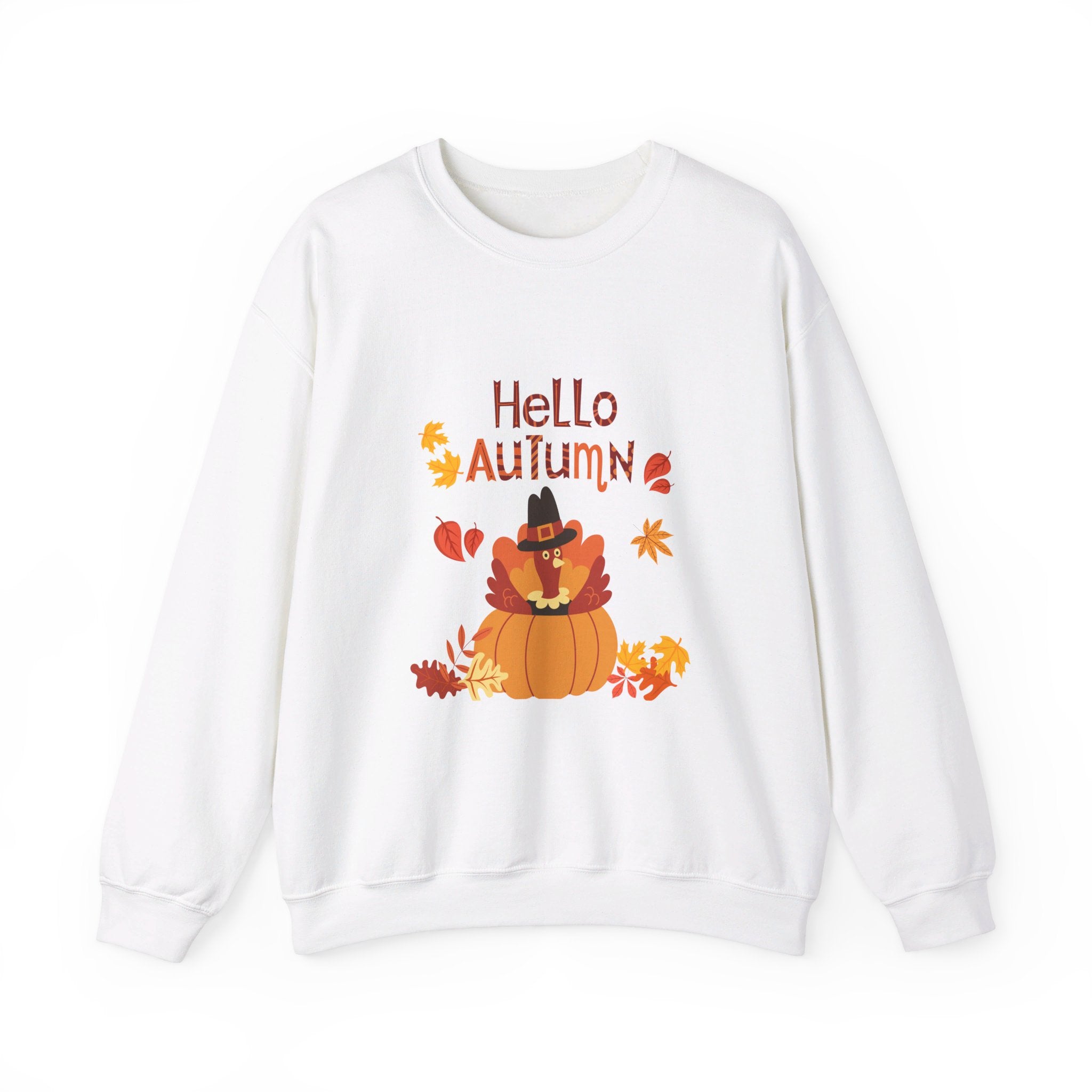 Hello Autumn Unisex Heavy Blend™ Crewneck Sweatshirt