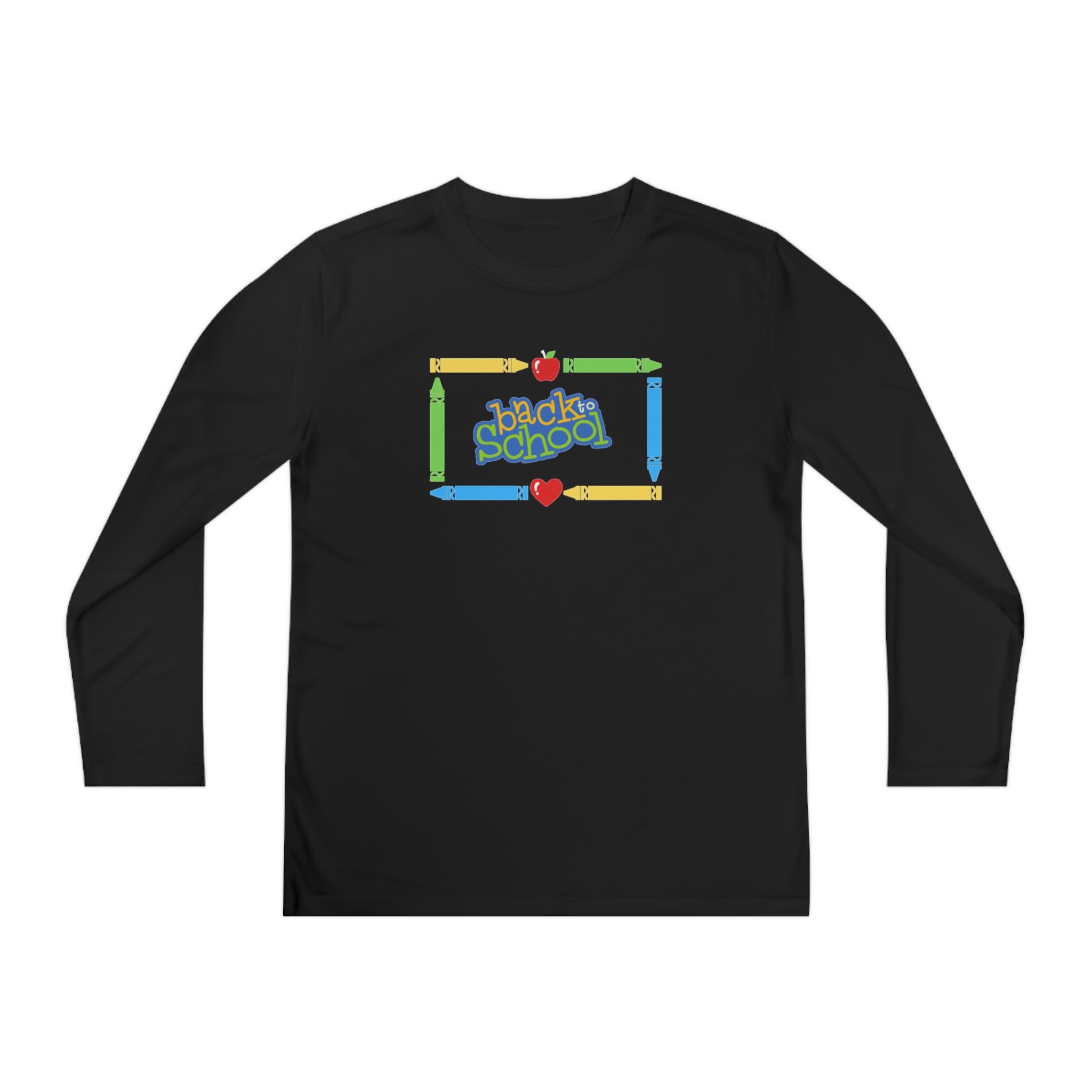 Back To School Youth Long Sleeve Competitor Tee