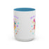 Little Miss April Fool's  Day Accent Coffee Mug - Fun & Whimsical 11oz/15oz