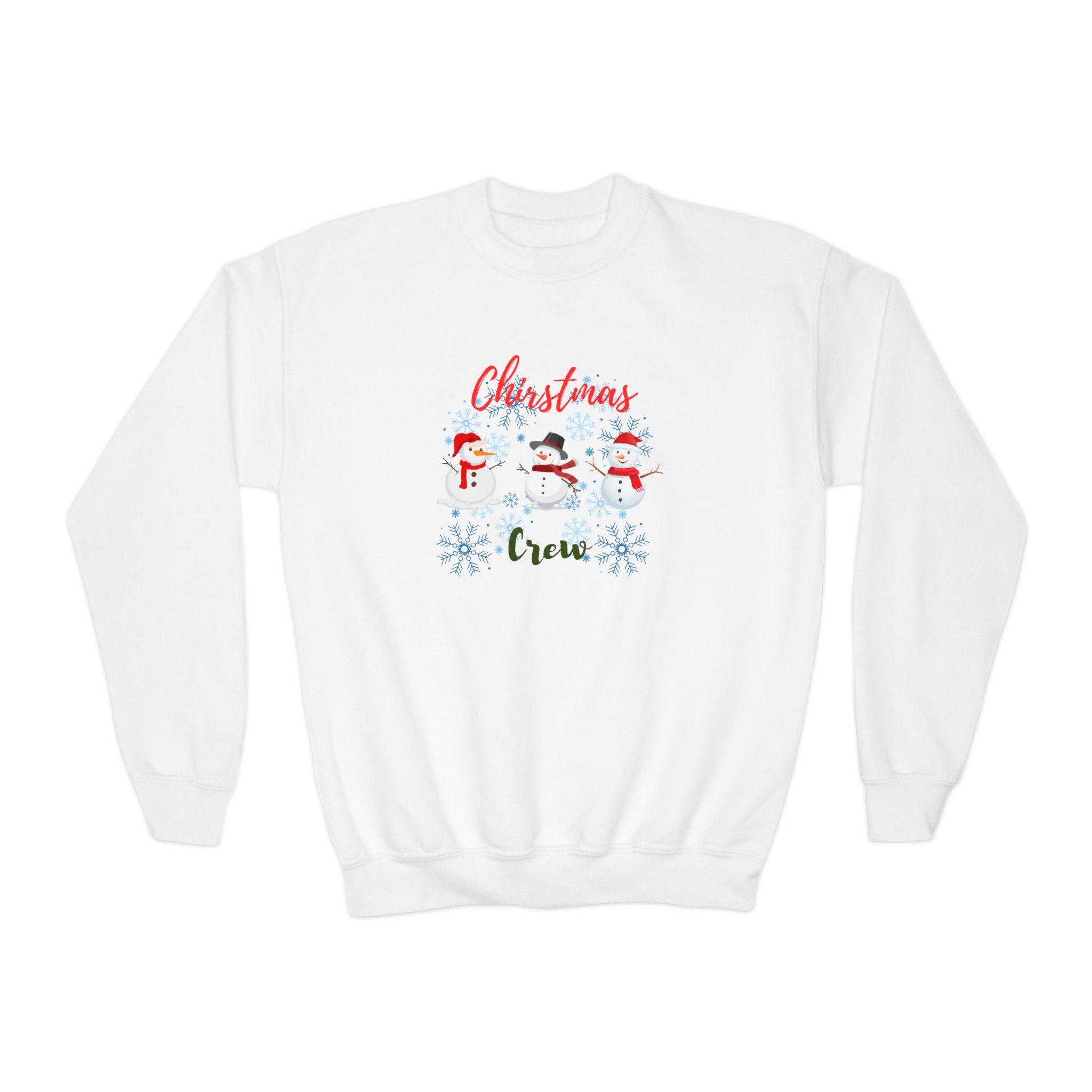 Christmas Crew Youth Crewneck Sweatshirt