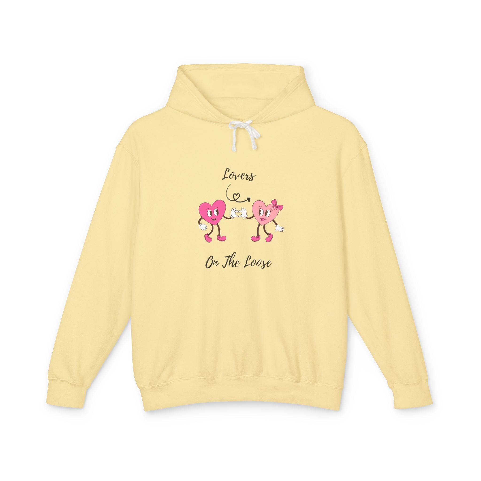Lovers On The Loose Unisex Lightweight Hooded Sweatshirt