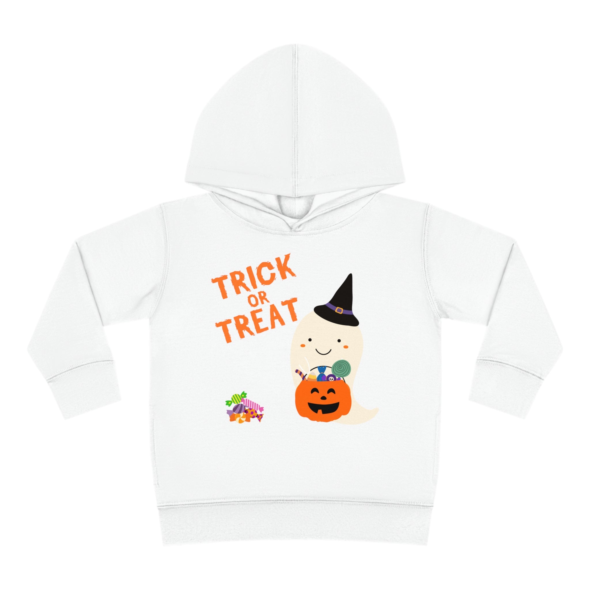 Trick or Treat Toddler Pullover Fleece Hoodie