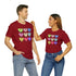 Will You Be My Valentine? Unisex Jersey Short Sleeve Tee