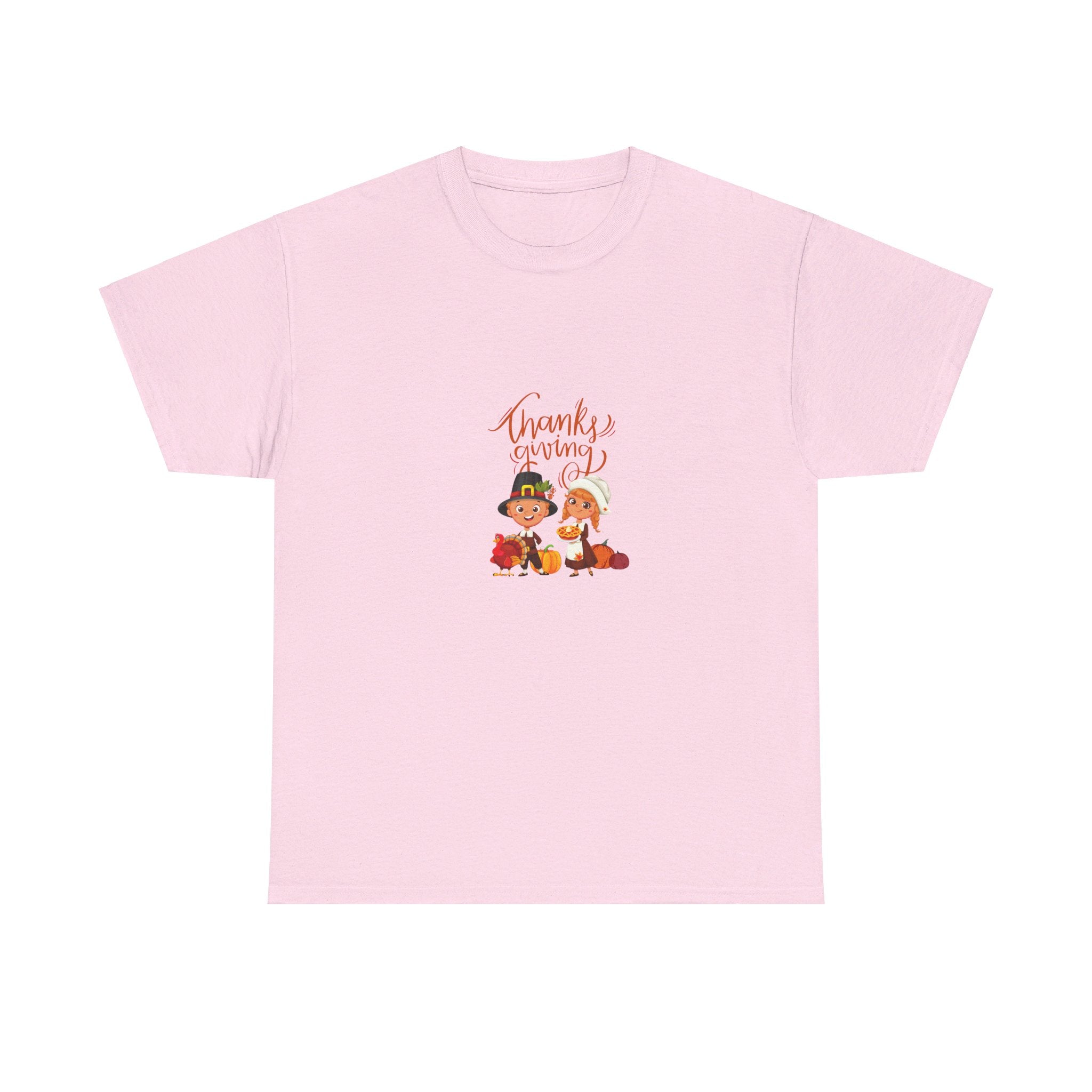 Happy Thanksgiving Unisex Heavy Cotton Tee